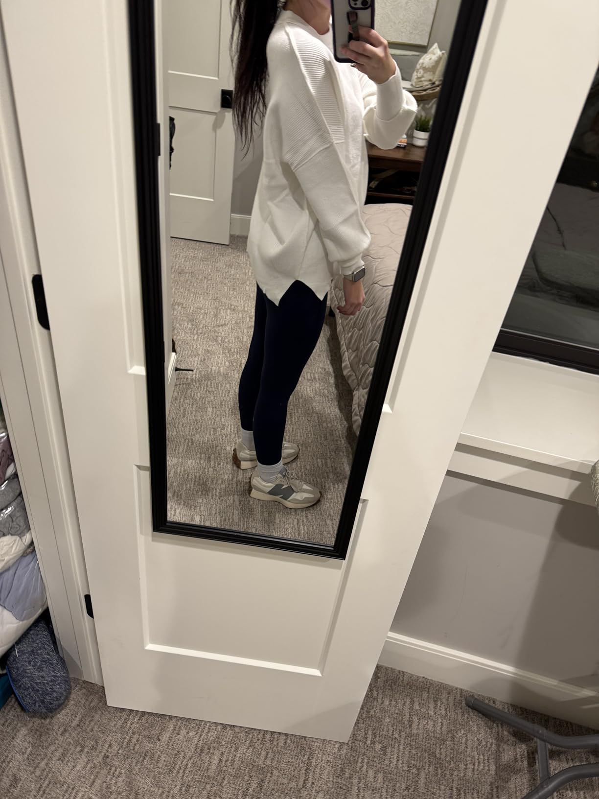 ANRABESS Women's Oversized Knit Sweaters 2026 Fall Outfits customer photo 2