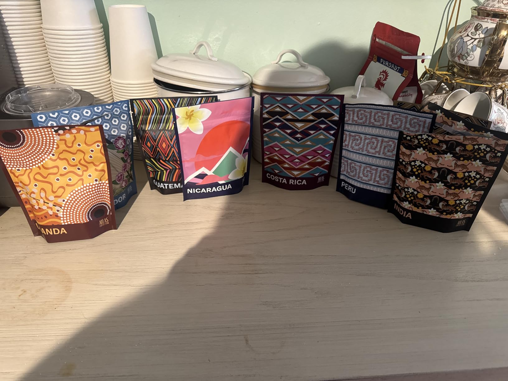 Atlas Coffee Club World of Coffee Discovery Set - Gourmet Coffee Gift Sampler - 8-Pack Variety Box of the World's Best Single Origin Coffees - Whole Bean customer photo 2
