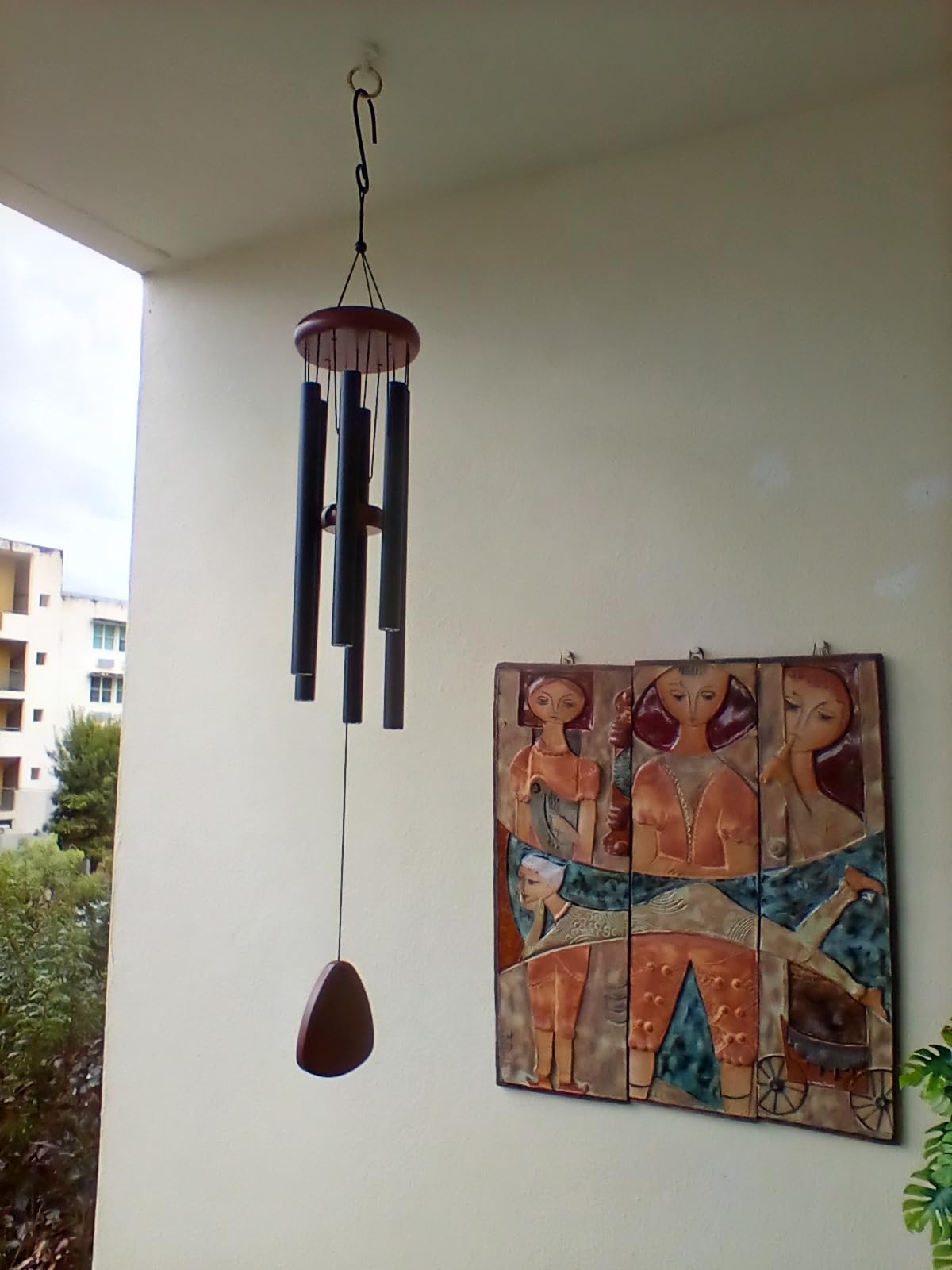 Memorial Wind Chimes for Outside, Sympathy Gift for Loss of Loved One Mom Dad, Ideal for Funeral, Remembrance & Bereavement, Outdoor Use customer photo 1