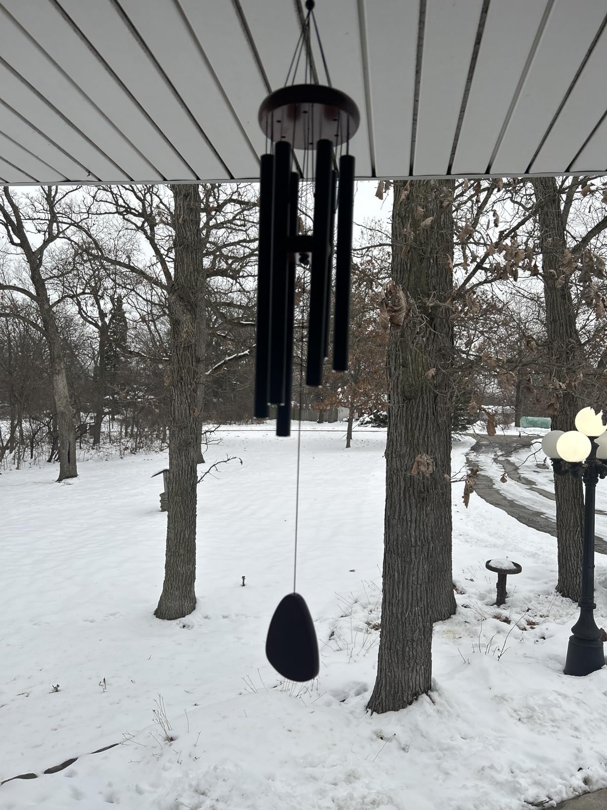 Memorial Wind Chimes for Outside, Sympathy Gift for Loss of Loved One Mom Dad, Ideal for Funeral, Remembrance & Bereavement, Outdoor Use customer photo 2