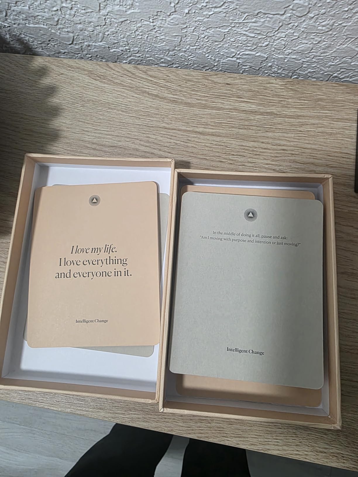 Intelligent Change Mindful Affirmations, 52 Positive Affirmation Cards for Women with Display Stand, Daily Affirmations for Inspiration, Mindfulness & Self Care, Unique Gifts for Women and Men customer photo 2
