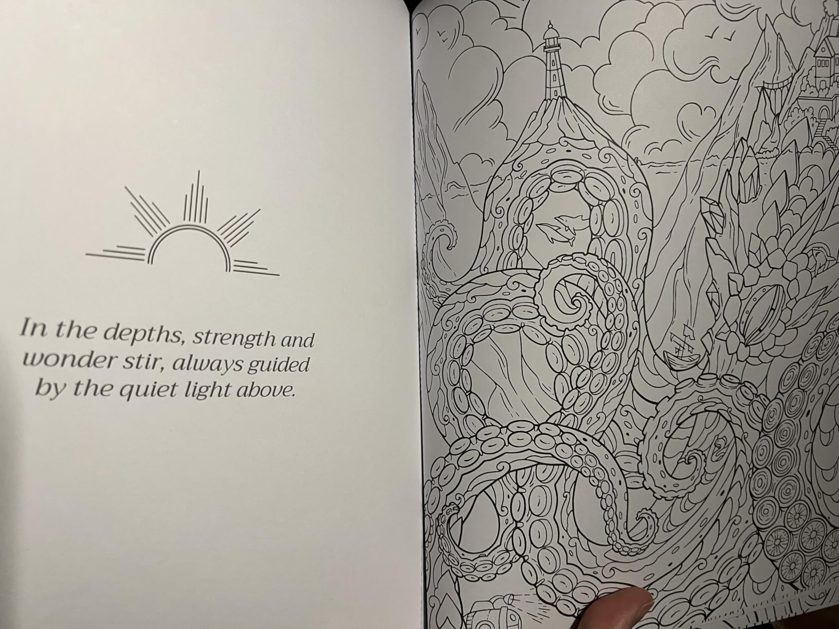 Adult Coloring Book for Women, Personal Growth Mindfulness & Stress Relief | Anxiety Relief & Relaxation, Self-Expression Journal Prompts, Best Friend & Self-Care Gift, 140gsm Perforated customer photo 2