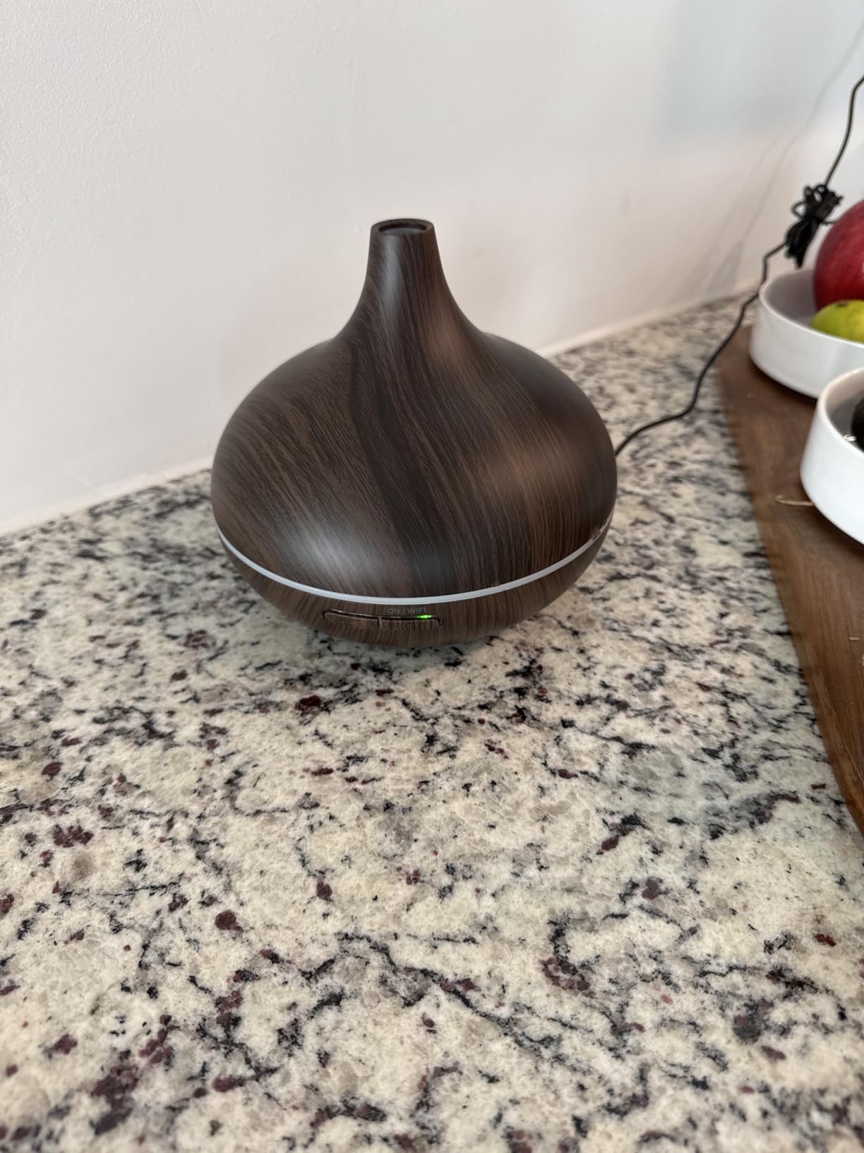 Meross Smart WiFi Essential Oil Diffuser Works with Apple HomeKit & Alexa, Ultrasonic Aromatherapy Diffuser & Mist Humidifier with Voice & APP Remote Control, Schedule & Timer, RGB Light customer photo 2