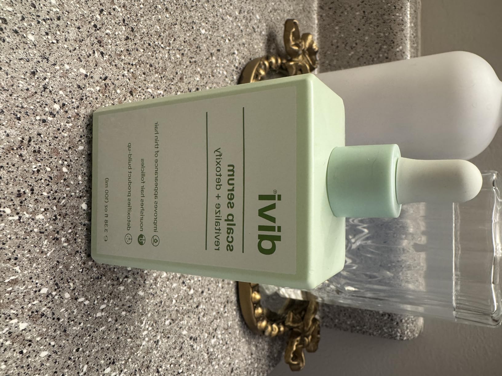 Divi Scalp Serum | To Promote Fuller-Looking Hair with Peptides | Multi-Peptide Complex, Caffeine, Rosemary Oil, Vegan, Non-Greasy customer photo 1