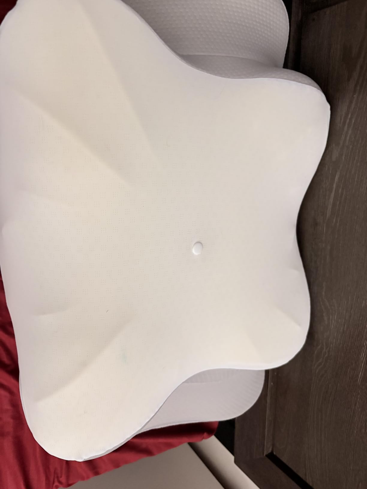 DONAMA Contour Cervical Neck Pillow for Neck Pain Relief | Queen,Ergonomic Dual-Height,Odorless Memory Foam,Side/Back/Stomach Sleepers,Cooling Hypoallergenic Cover,OEKO-TEX Certified customer photo 1