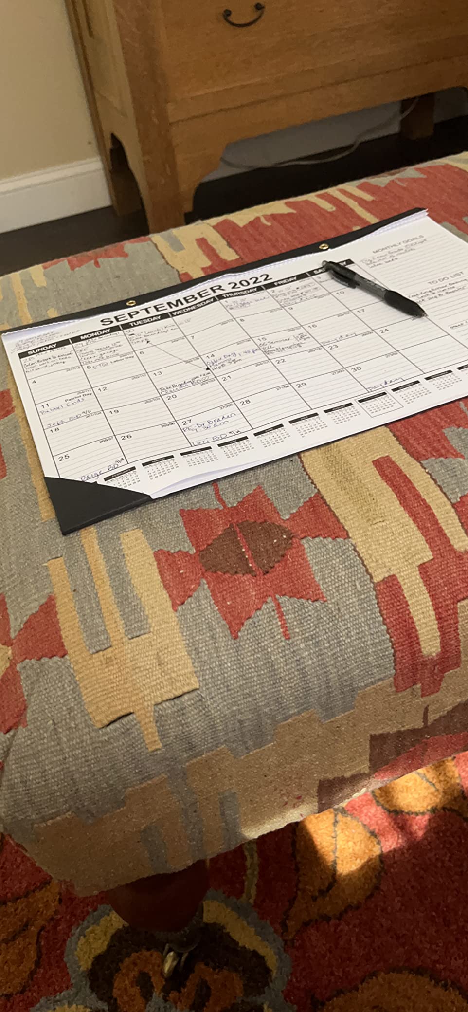 GuassLee Desk Calendar 2026-2027, 19 Months Jun 2026 - Dec 2027, 17