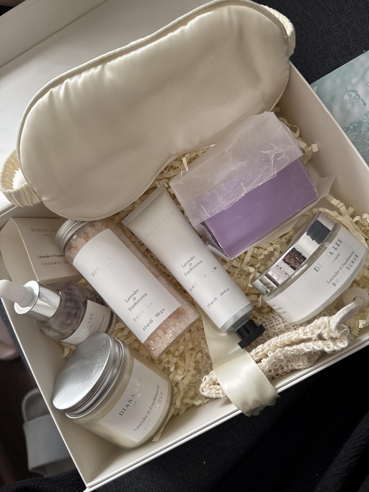 Luxury Spa Gift Basket for Women - 10 Relaxing Spa Birthday Gifts for Women with Lavender. Bridal Shower Gifts for Woman with Self Care Kit. Get Well Soon Package for Mother Sister. customer photo 1
