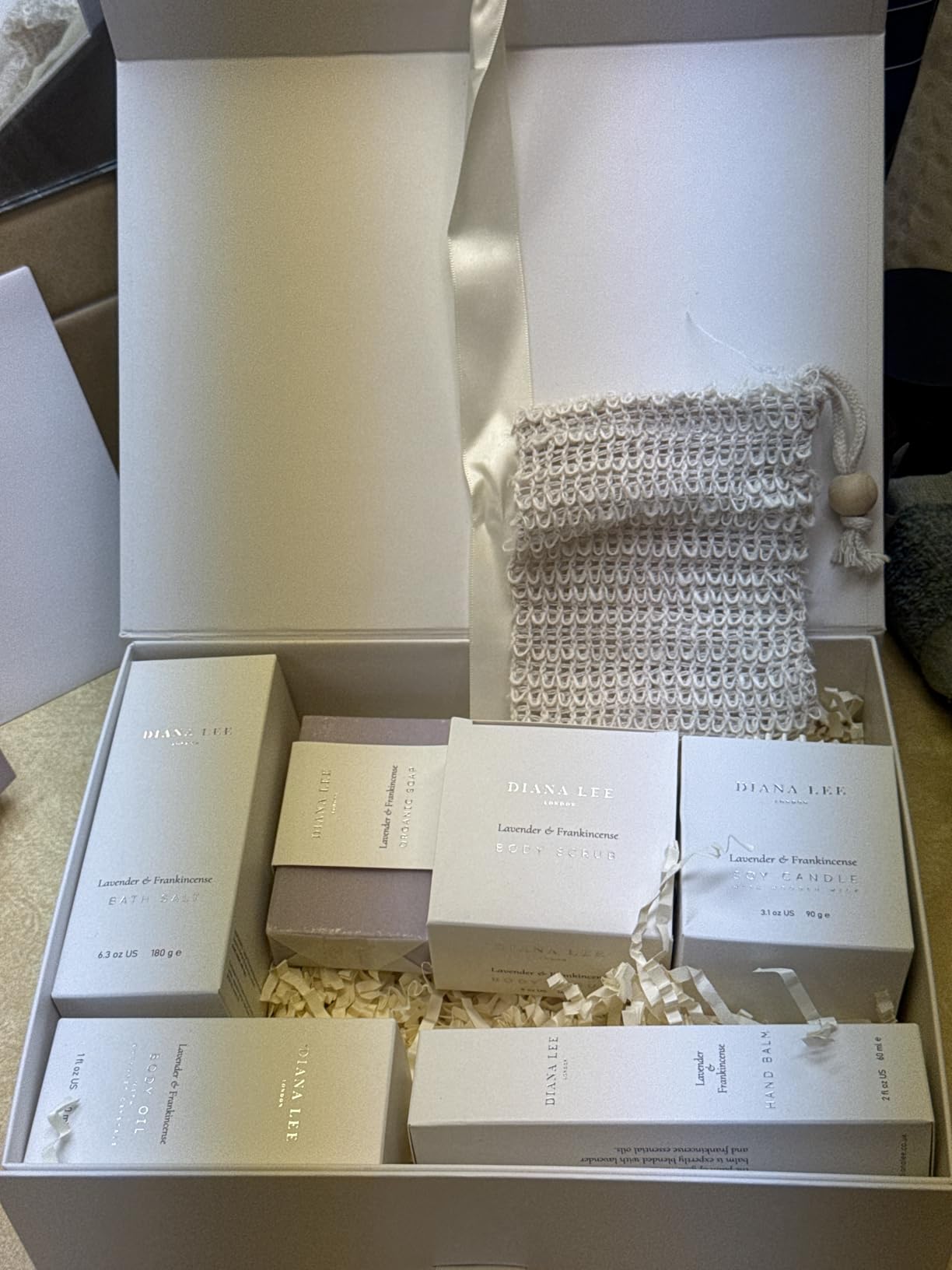 Luxury Spa Gift Basket for Women - 10 Relaxing Spa Birthday Gifts for Women with Lavender. Bridal Shower Gifts for Woman with Self Care Kit. Get Well Soon Package for Mother Sister. customer photo 2