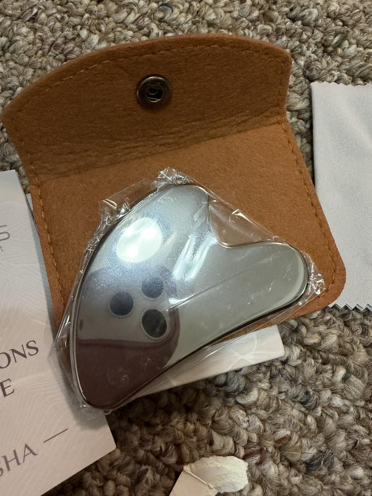 Rena Chris Stainless Steel Gua Sha Facial Tool customer photo 2