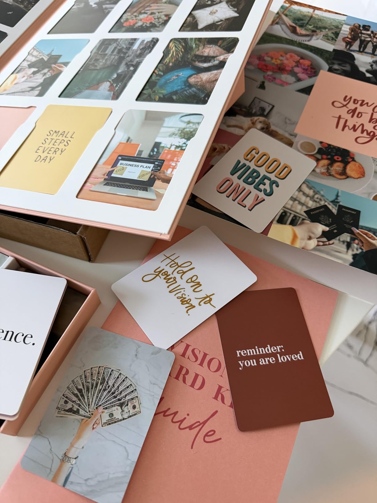 Lamare Vision Board Kit - Mood Board & Vision Board Supplies for Women | Premium Dream Board Supplies & Complete Collage Book for Manifestation customer photo 2