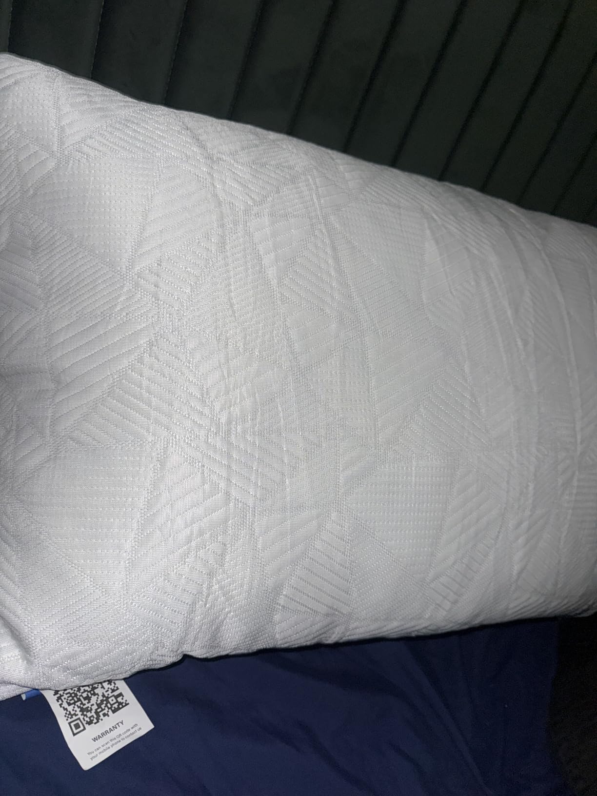 BETU Cooling Pillow Queen Size, Shredded Memory Foam Pillow for Hot Sleepers, Adjustable Firm Soft Support Pillows, Cool Bed Pillows for Side Back Stomach Sleeping customer photo 1