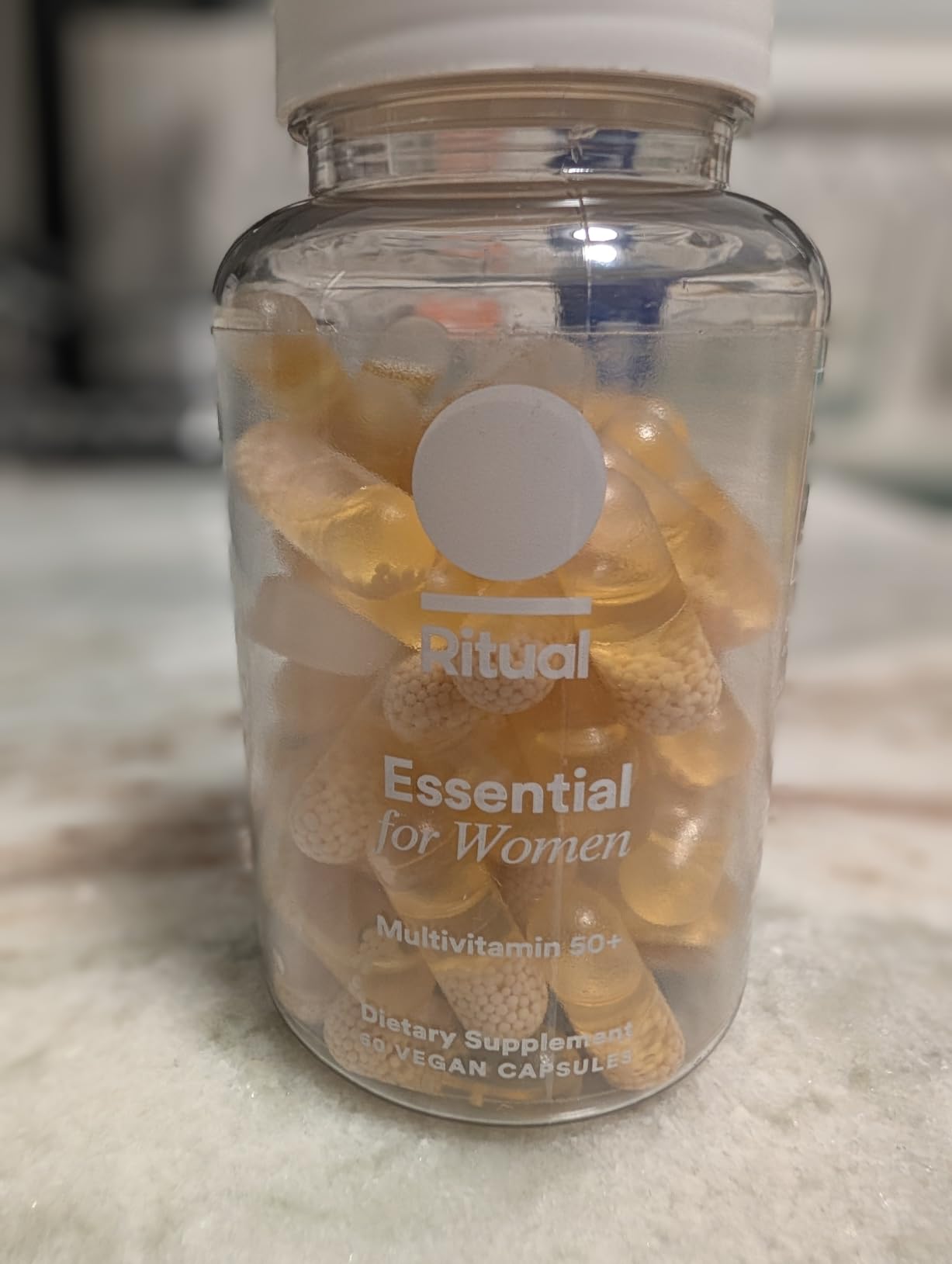 Ritual Women's 50+ Multivitamin - 60 Capsules - 30 Servings | Key Essential Vitamins and Minerals to Support Menopause, Energy, Heart, Bone, Brain Health* - Folate, DHA - Vegan - Mint customer photo 2