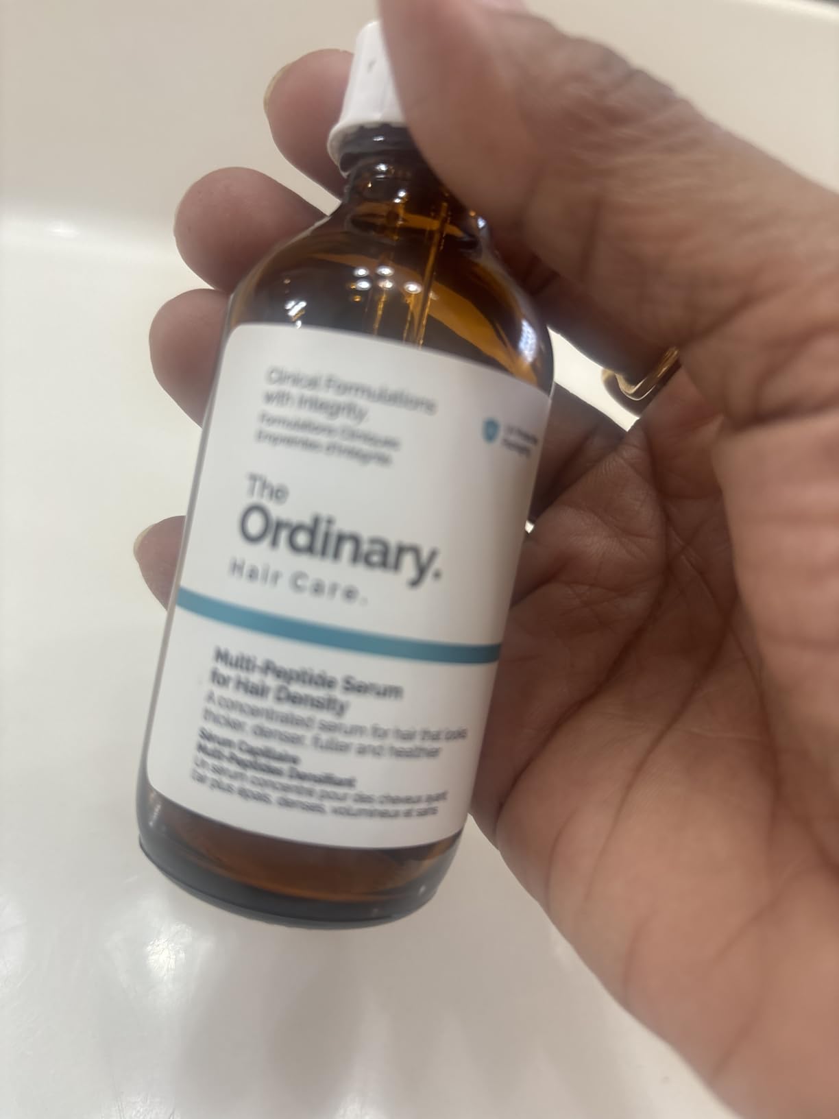 The Ordinary Multi-Peptide Serum for Hair Density, Peptide-Powered Formula for Thicker, Fuller Looking Hair customer photo 1
