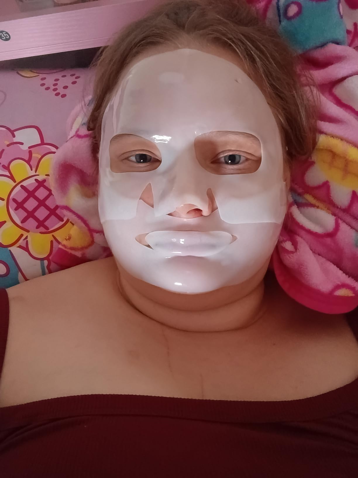 BIODANCE Bio-Collagen Real Deep Mask, Hydrating Overnight Hydrogel Face Mask, Pore Minimizing, Elasticity, Plumping, Travel Essentials & Self Care Gifts for Women, Korean Skin Care | 1.19oz(34g) x 4ea customer photo 2