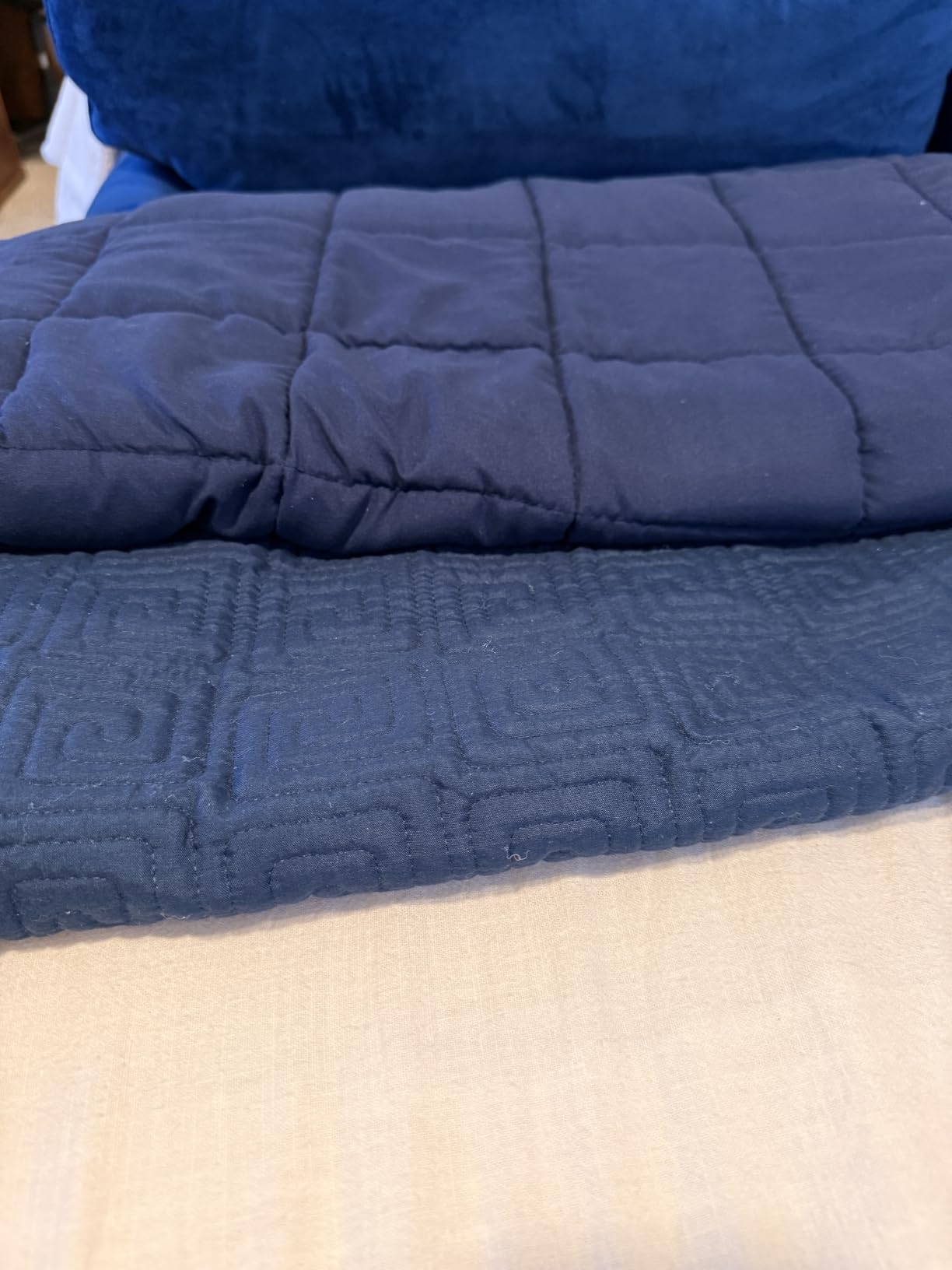 L'AGRATY King Size Weighted Blanket for Adults 20lbs, 88