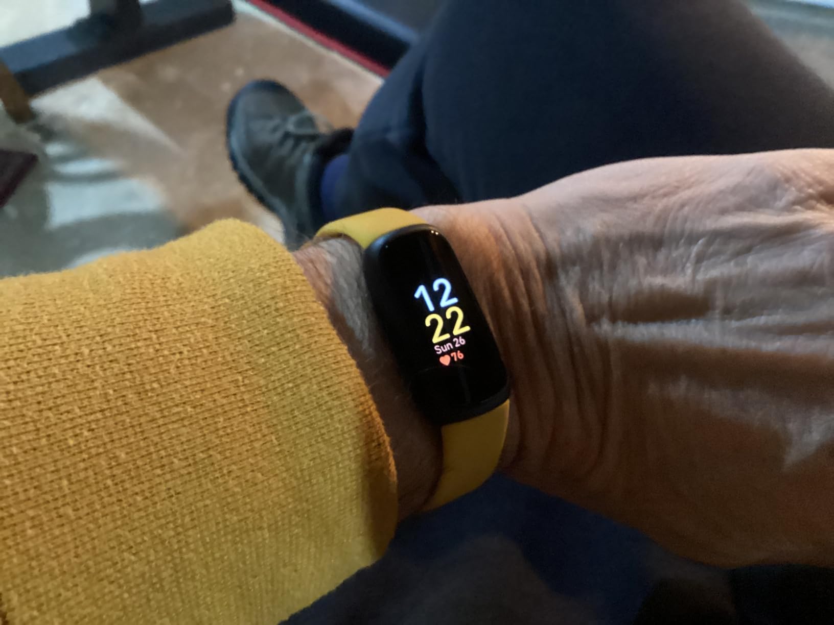 Fitbit Inspire 3 Health & Fitness Tracker with Stress Management, Workout Intensity, Sleep Tracking, 24/7 Heart Rate - 3-Month Google Health Premium Membership Included - Lilac Bliss/Black customer photo 1