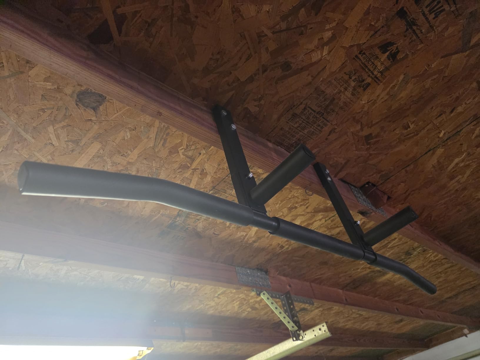 Fitarc Joist Mount Pull Up Bar, Wall Chin Up Bar Ceiling Mount for Beams, Heavy Duty Steel Construction, Home Gym Workout Equipment -Patent Pending customer photo 1