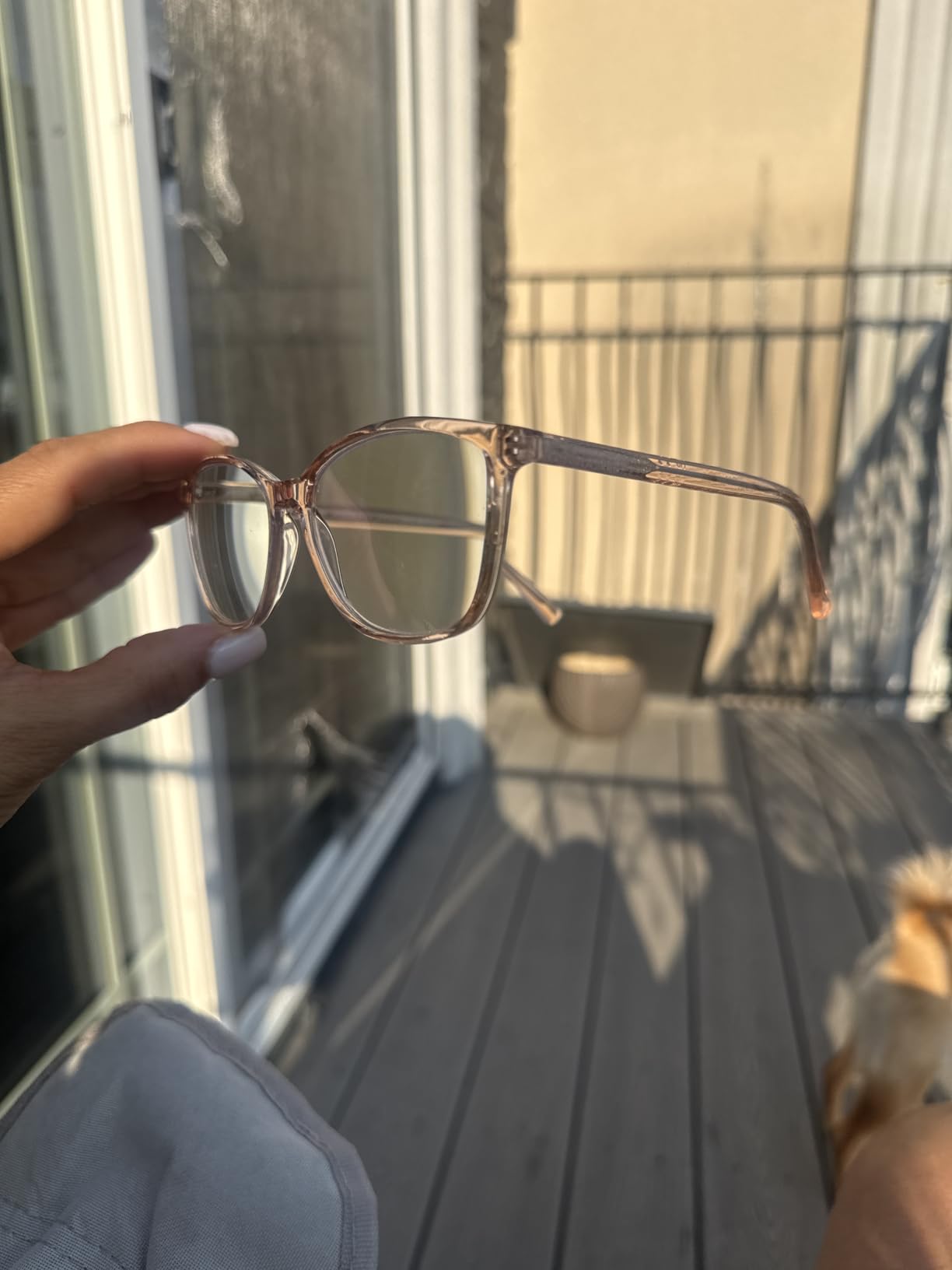 Madison Avenue Square Vintage TR90 Blue Light Blocking Reading Glasses for Women, Computer Readers Eyeglasses customer photo 1