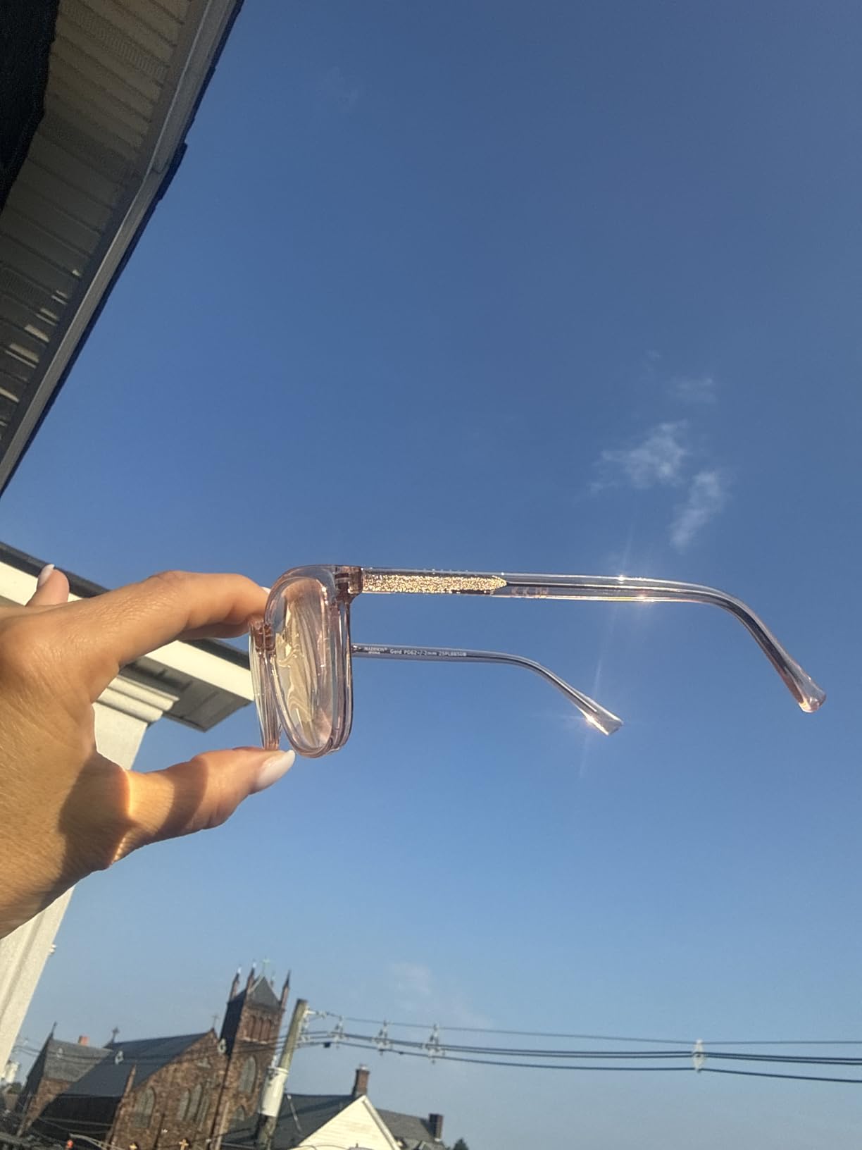 Madison Avenue Square Vintage TR90 Blue Light Blocking Reading Glasses for Women, Computer Readers Eyeglasses customer photo 2