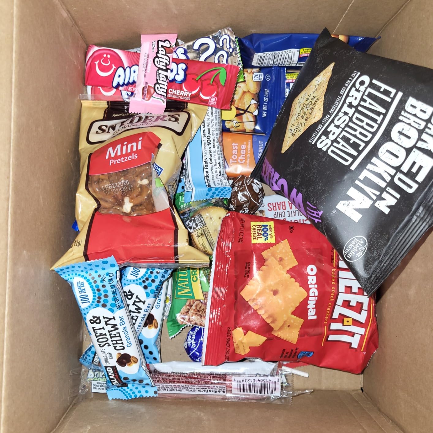 Broadway Basketeers 60 Count Snack Gift Box, Pretzels Snacks Candy Crackers customer photo 1