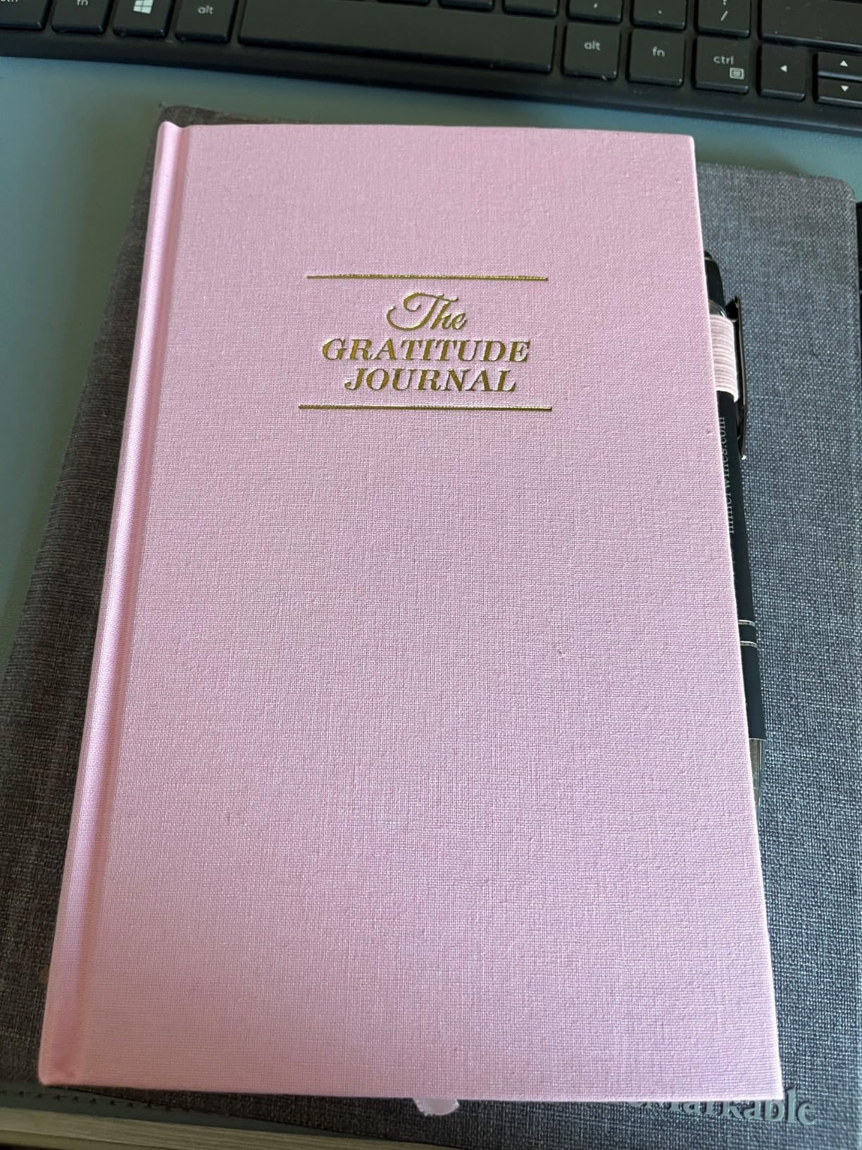 The Gratitude Journal 2026: Daily Gratitude Practice to Inspire Thankfulness, Mindfulness, Positivity, Happiness, Upgraded with Pen Holder, Inner Pocket & Elastic Closure Band (Beige) customer photo 1