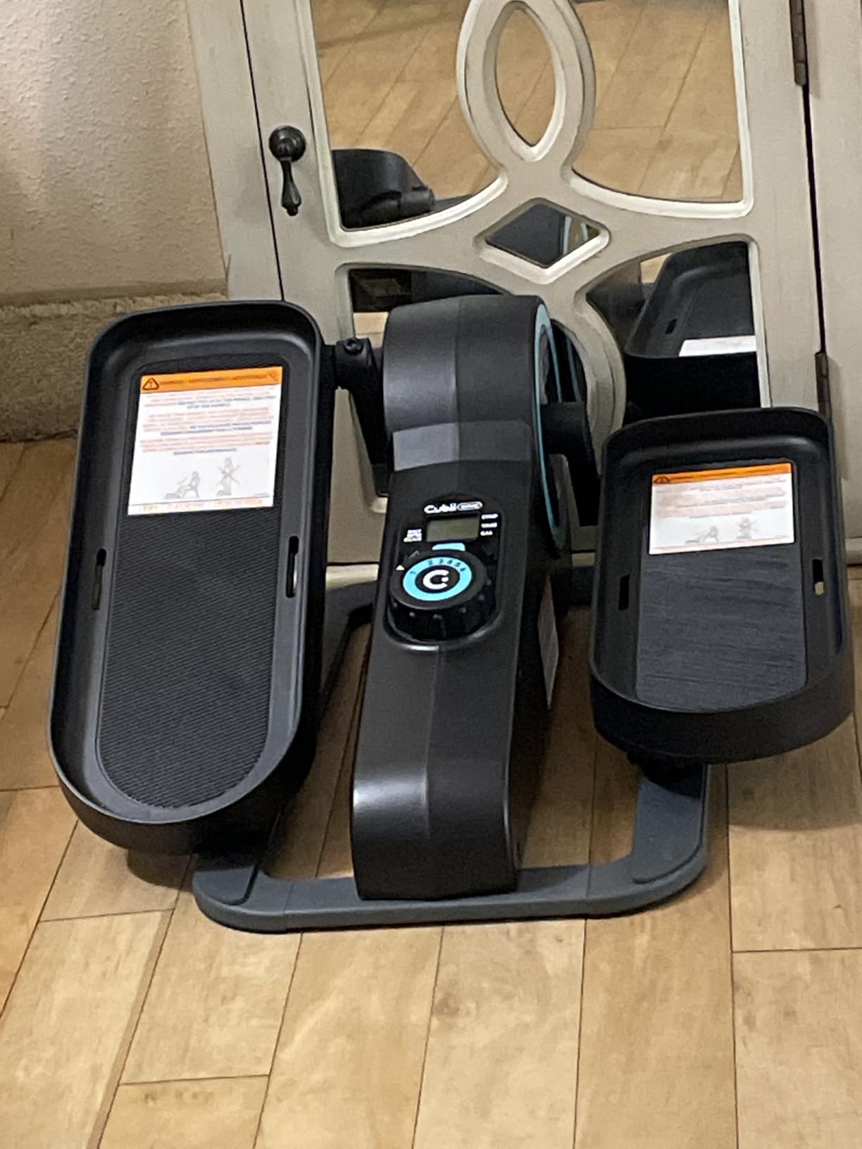 Cubii Move - Under Desk Elliptical Bike Pedal Exerciser Portable Seated Elliptical Machine W/Adjustable Workout Levels - Adult to Seniors customer photo 2