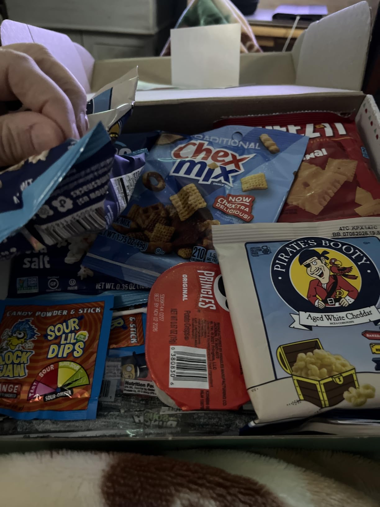 Gift A Snack - Get Well Soon Snack Box Variety Pack Care Package | (45 Count) Greeting Card Feel Better Sweet Treats Gift Basket, Candies Chips Crackers Bars - Office Food Assortments customer photo 1