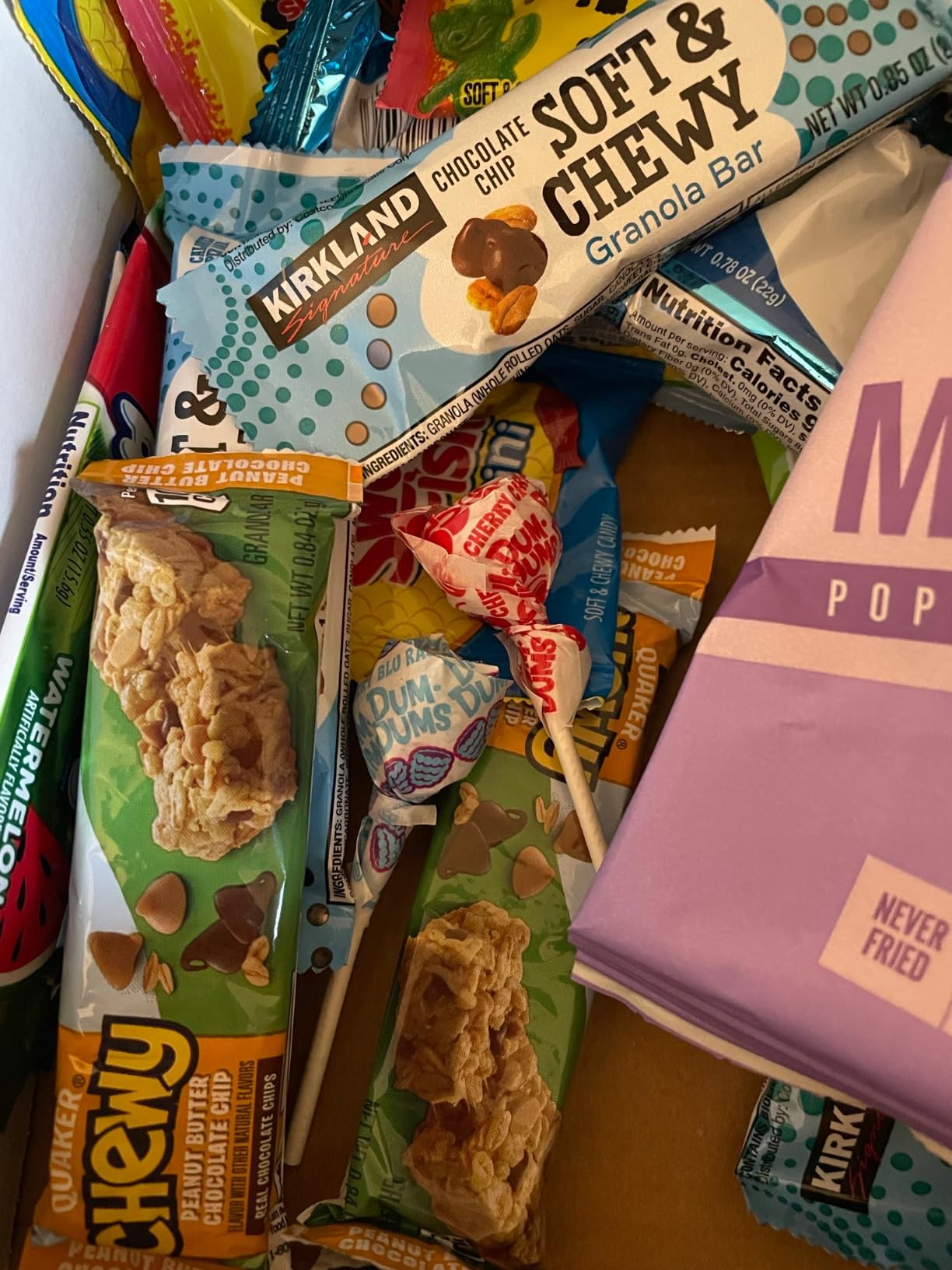 Gift A Snack - Get Well Soon Snack Box Variety Pack Care Package | (45 Count) Greeting Card Feel Better Sweet Treats Gift Basket, Candies Chips Crackers Bars - Office Food Assortments customer photo 2