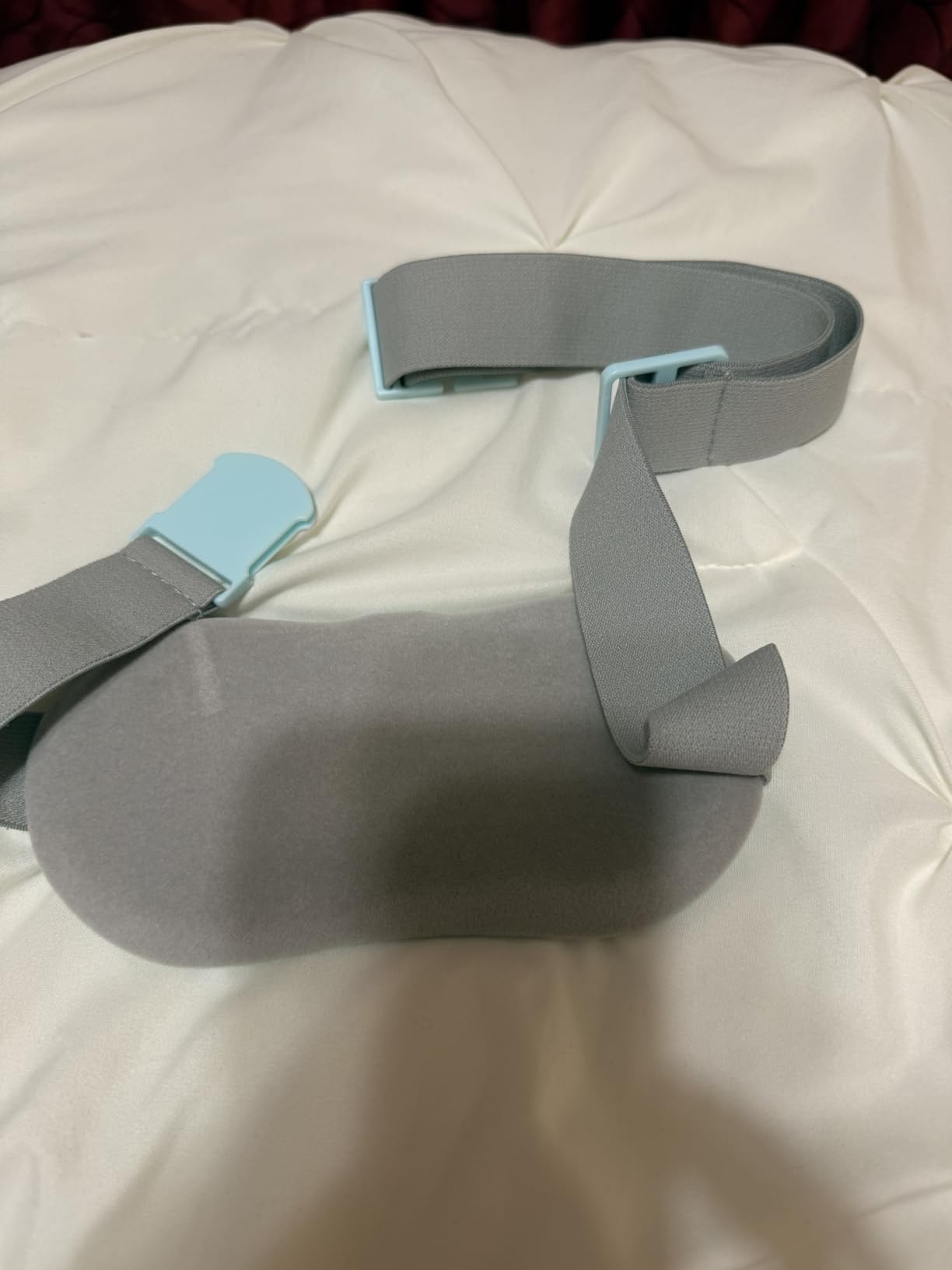 Slimpal Portable Heating Pad for Period Cramps, Electric Cordless Wearable Heat Pad for Menstrual Cramps Relief, 3 Timer Auto Off Setting, Stocking Stuffers Gifts Her Women Girl, Light Grey customer photo 2