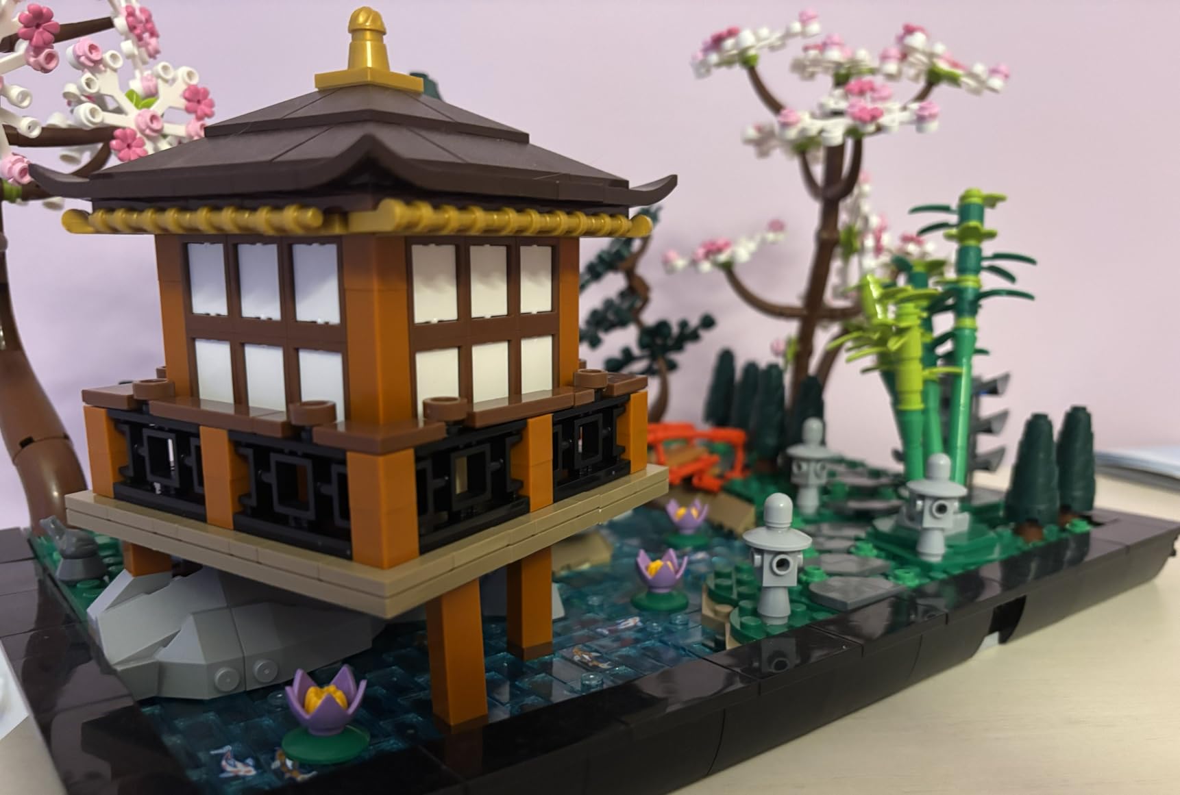 LEGO Icons Tranquil Garden Building Set - Detailed Japanese Zen Garden DIY Kit for Adults, Ages 18+ - 10315 customer photo 1