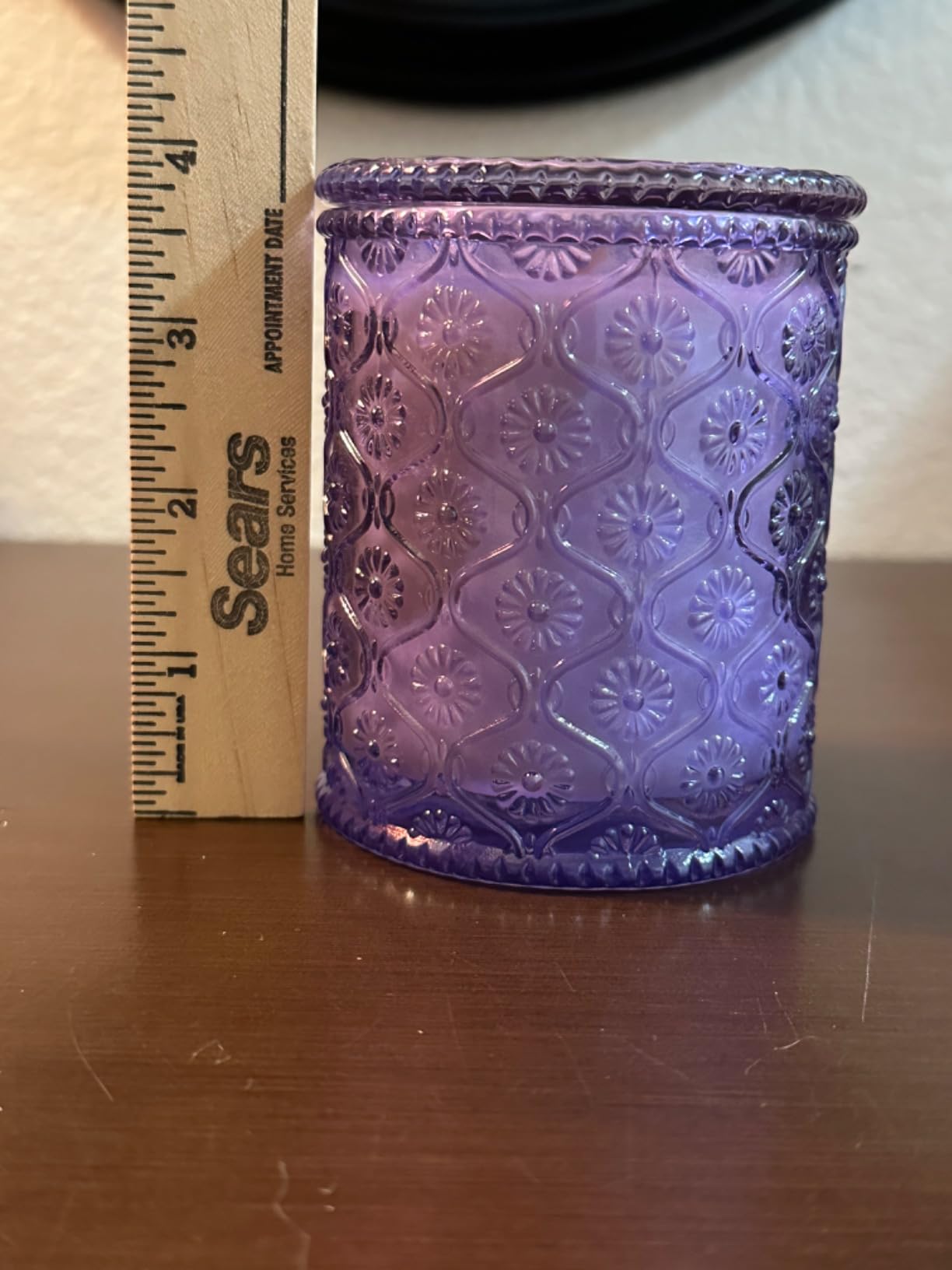 LA JOLIE MUSE Lavender Lilac Fresh Scented Candles for Home, Soy Wax 40 Hrs customer photo 2