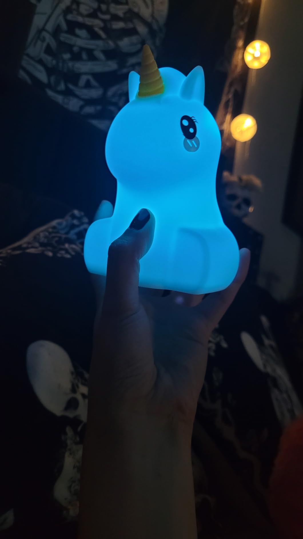 Mindfulness 'Breathing Owl' | 4-7-8 Guided Visual Meditation Breathing Light | 3 in 1 Device with Night Light & Noise Machine customer photo 1