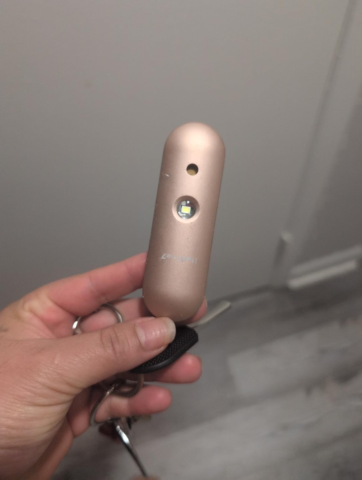 HerTime2 Personal Safety Alarm for Women - Loud Self Defense Siren, Waterproof Keychain with Strobe Light - Battery Powered, Rose Gold customer photo 2