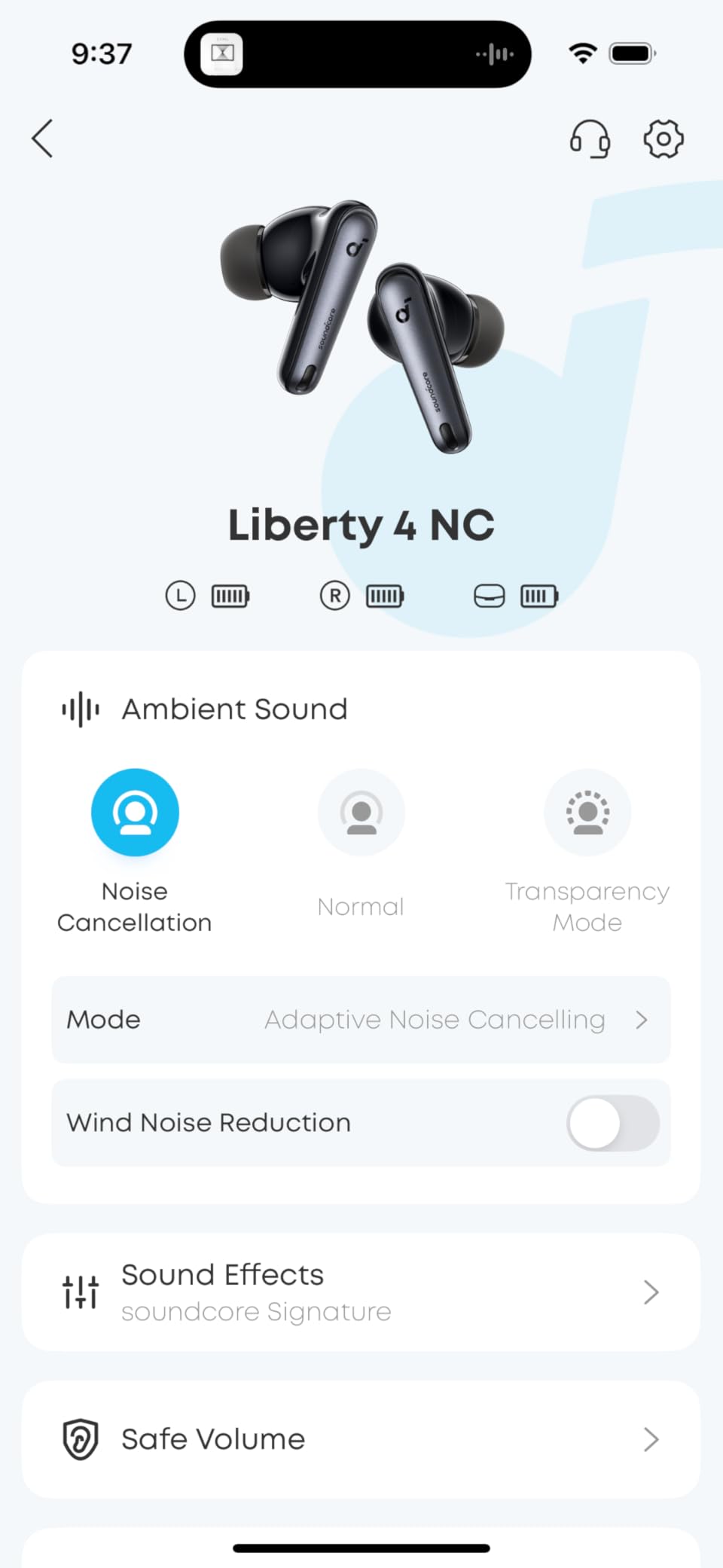 Soundcore by Anker Liberty 4 NC Wireless Earbuds | 98.5% Noise Reduction, Adaptive Noise Cancelling to Environment, Hi-Res Sound, 50H Battery, Wireless Charging, Bluetooth 5.3 customer photo 2