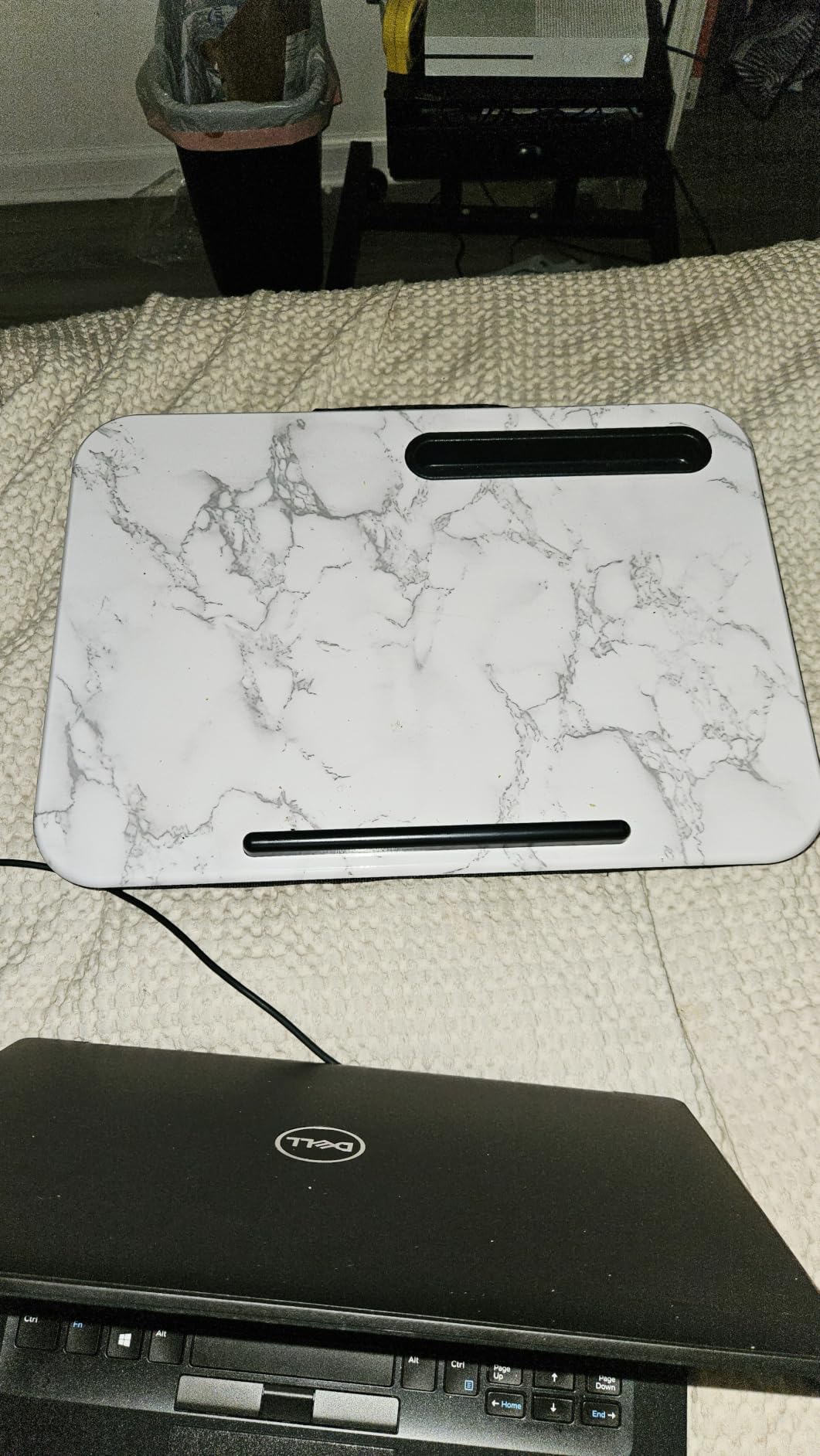 GORILLA GRIP Laptop Lap Desk with Phone Holder, Pillow Cushion customer photo 2