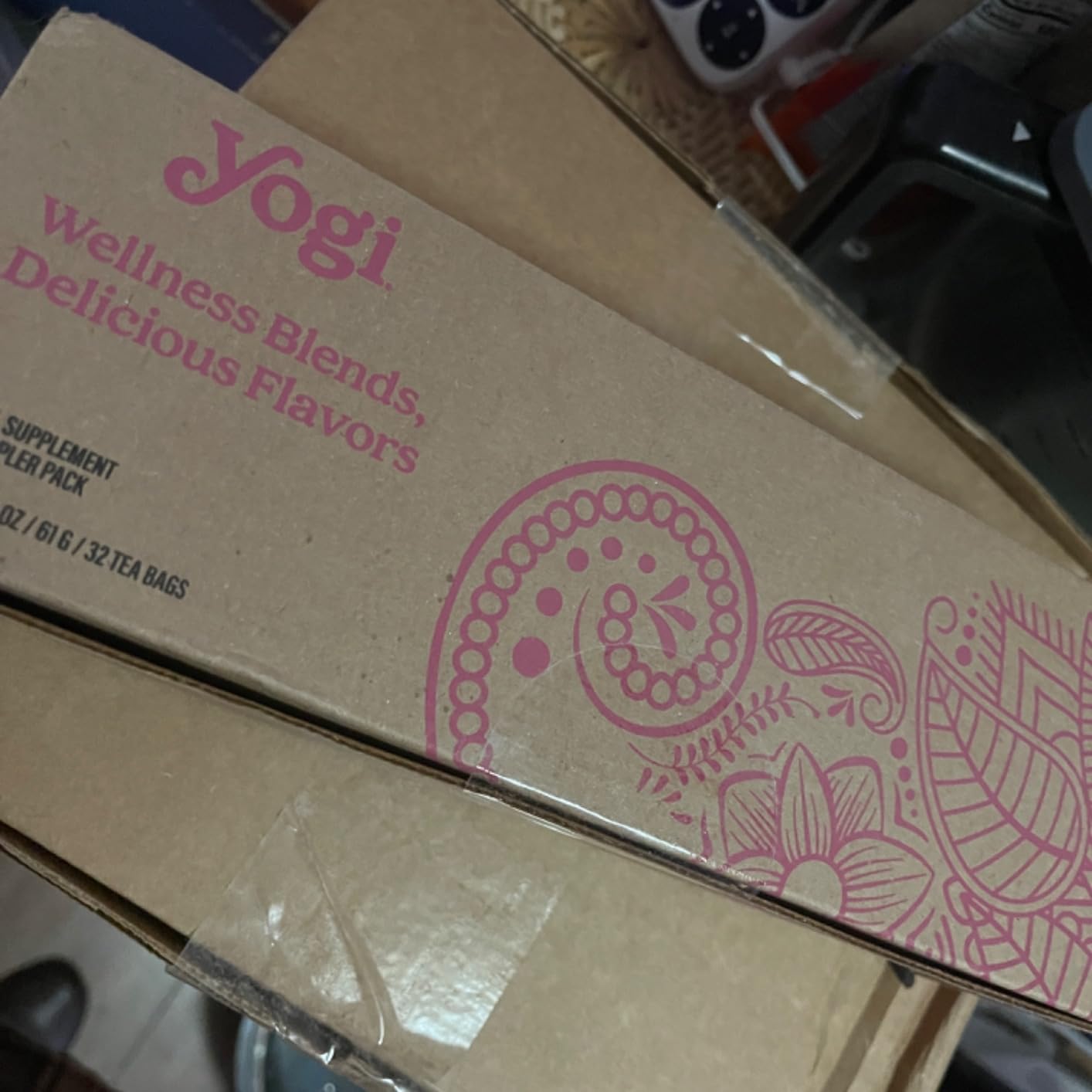Yogi Relaxation Sampler Box, 32 Tea Bags customer photo 1