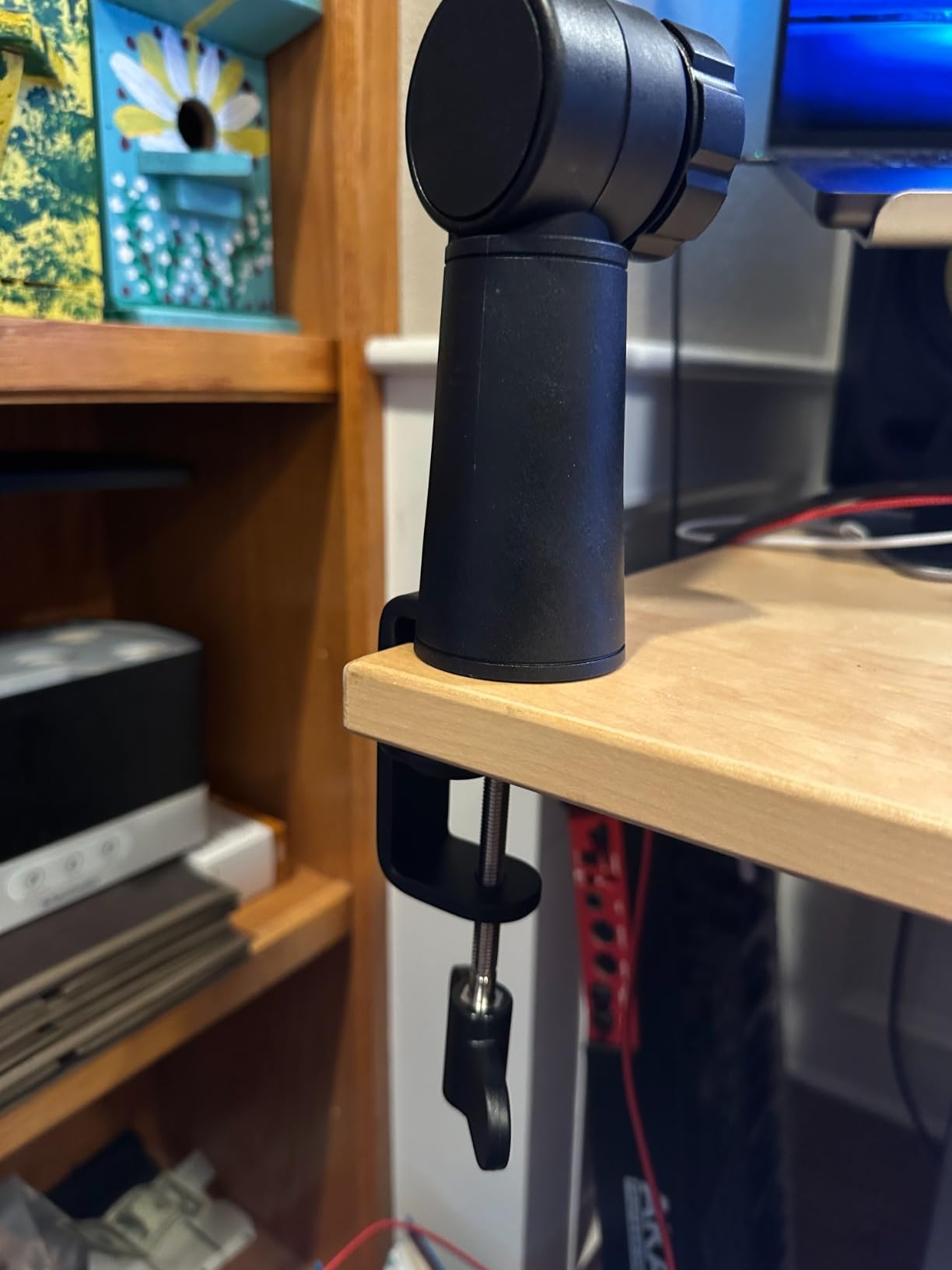 Shure by Gator Deluxe Broadcast Desktop Podcasting Mic Boom Arm with Cable Management Channel (SH-BROADCAST1) customer photo 1