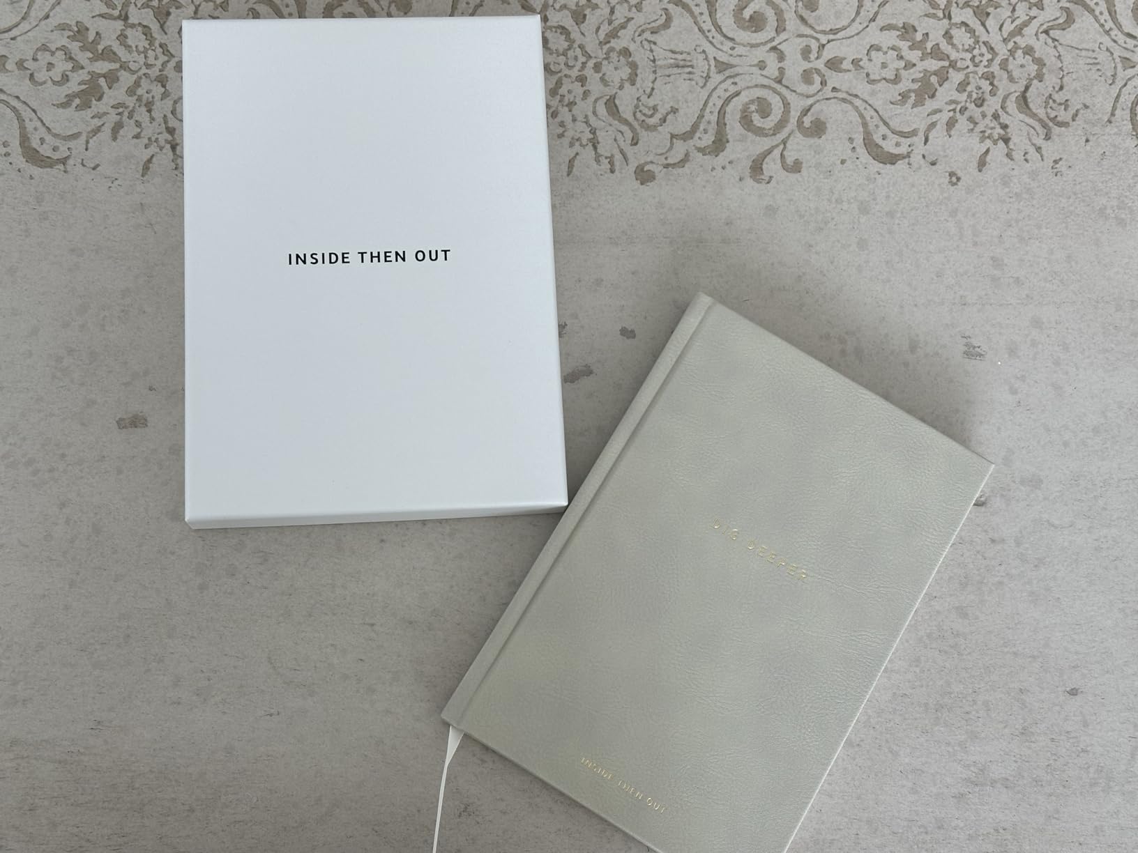 INSIDE THEN OUT Dig Deeper Journal - Guided Daily Journal with 180 Undated Prompts for Intention, Healing, Growth, Gratitude, Self Love & Discovery - Self Care Routine Gift for Women and Men customer photo 2