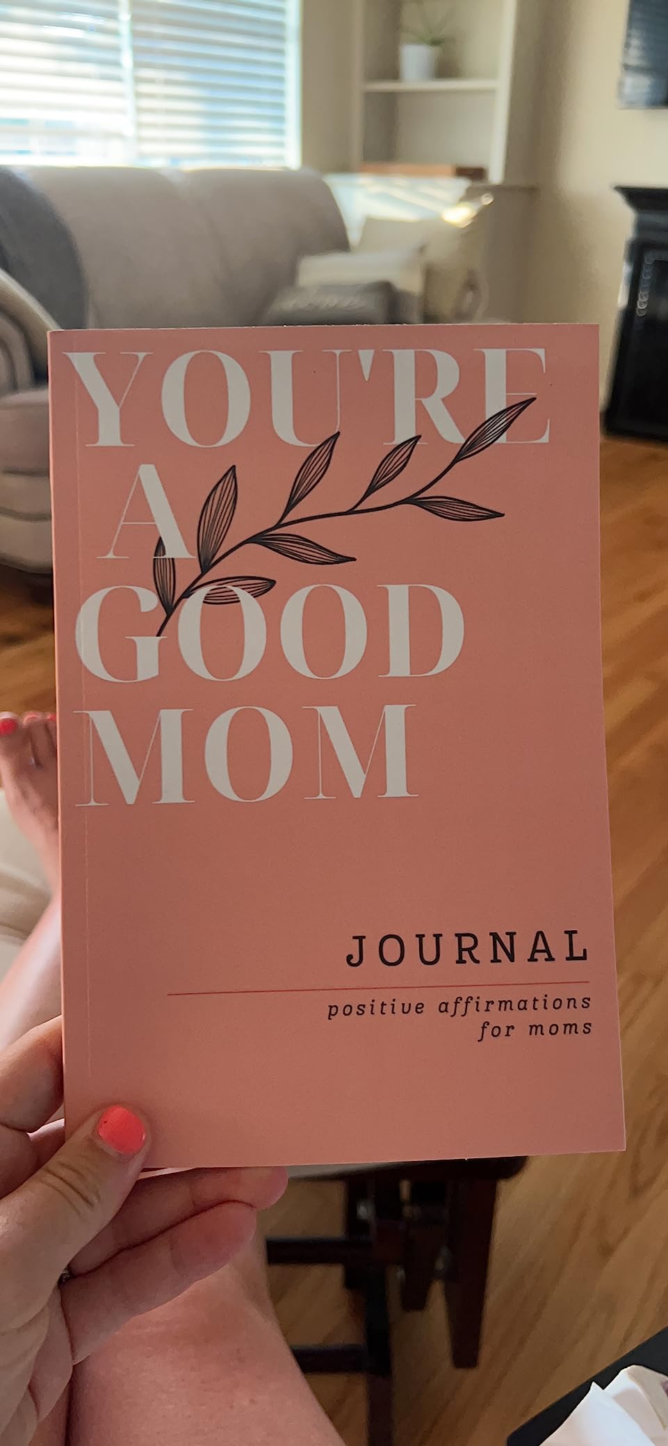 You're A Good Mom: Positive Affirmations for Moms, Journal with prompts customer photo 2