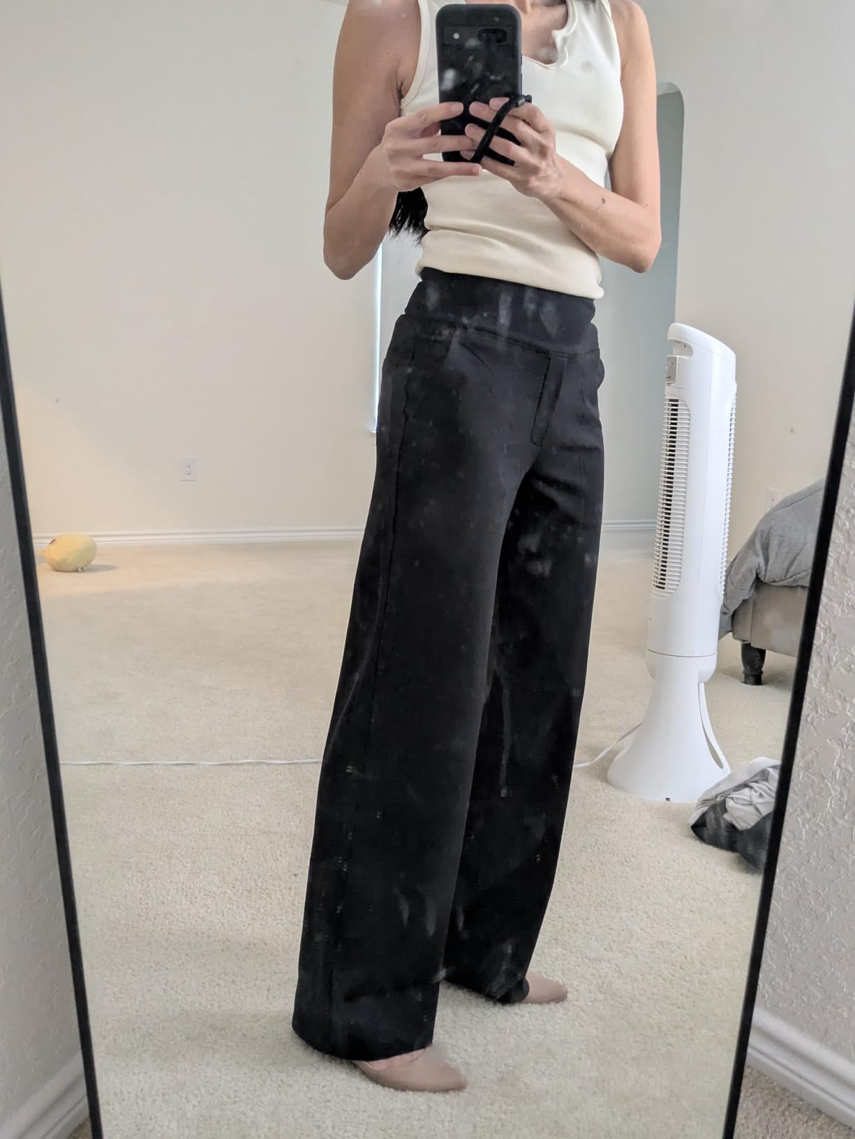 G4Free Yoga Pants for Women Wide Leg Pants with Pockets High Waisted customer photo 2