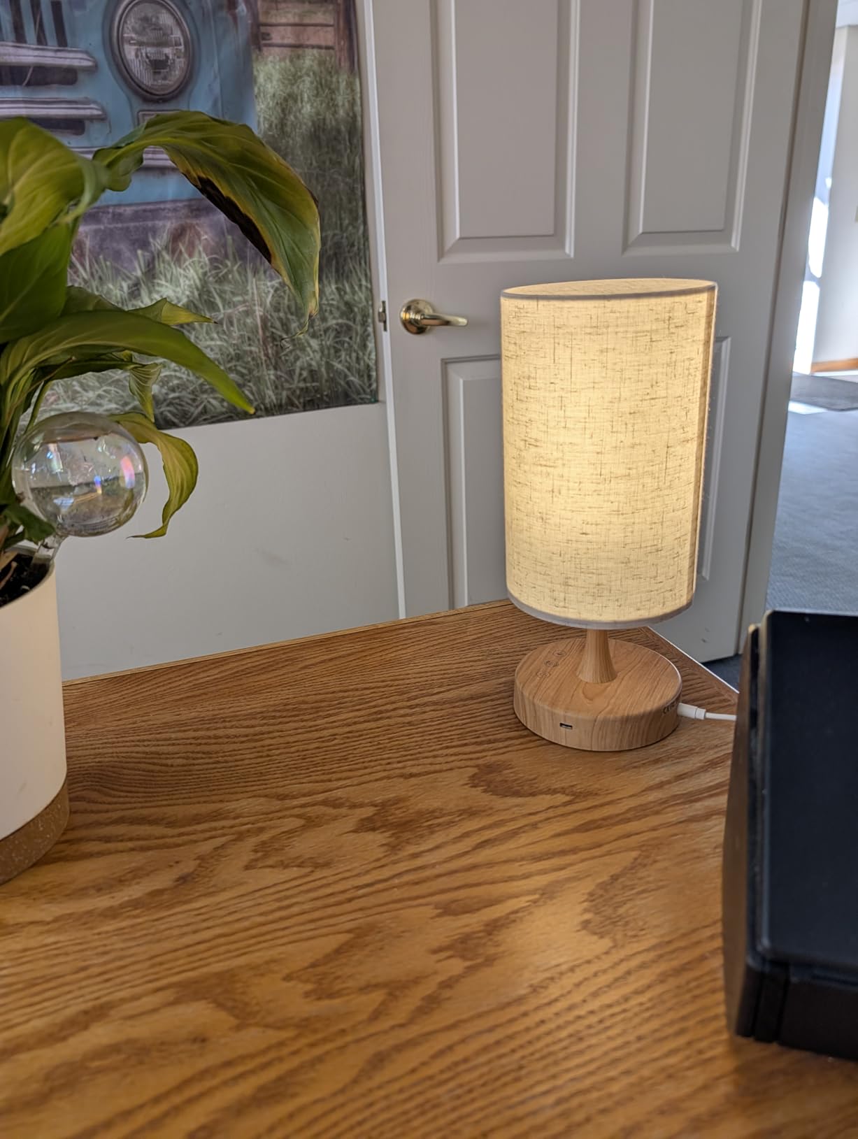 Caromolly Light Therapy Lamp, Sunlight Lamp 10000 Lux with Remote Control, 3 Color Temperature & 4 Brightness Level & Timer customer photo 2