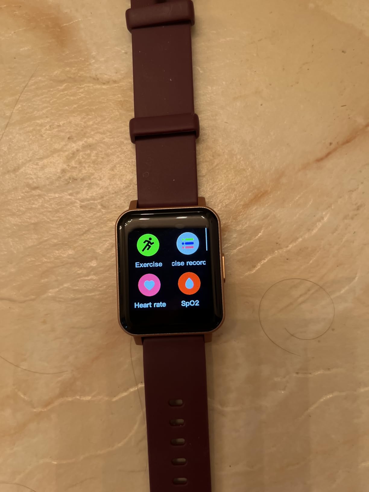 Fitness Tracker Watch with Heart Rate, Step Counter, IP68 Waterproof Smart Watch customer photo 2