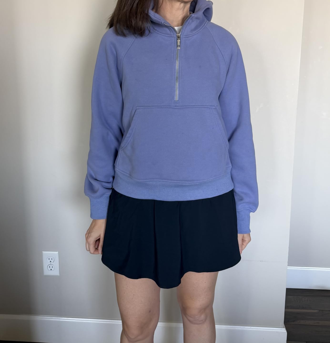AUTOMET Womens Hoodies Half Zip Up Casual Comfort Fall Clothes 2026 customer photo 2