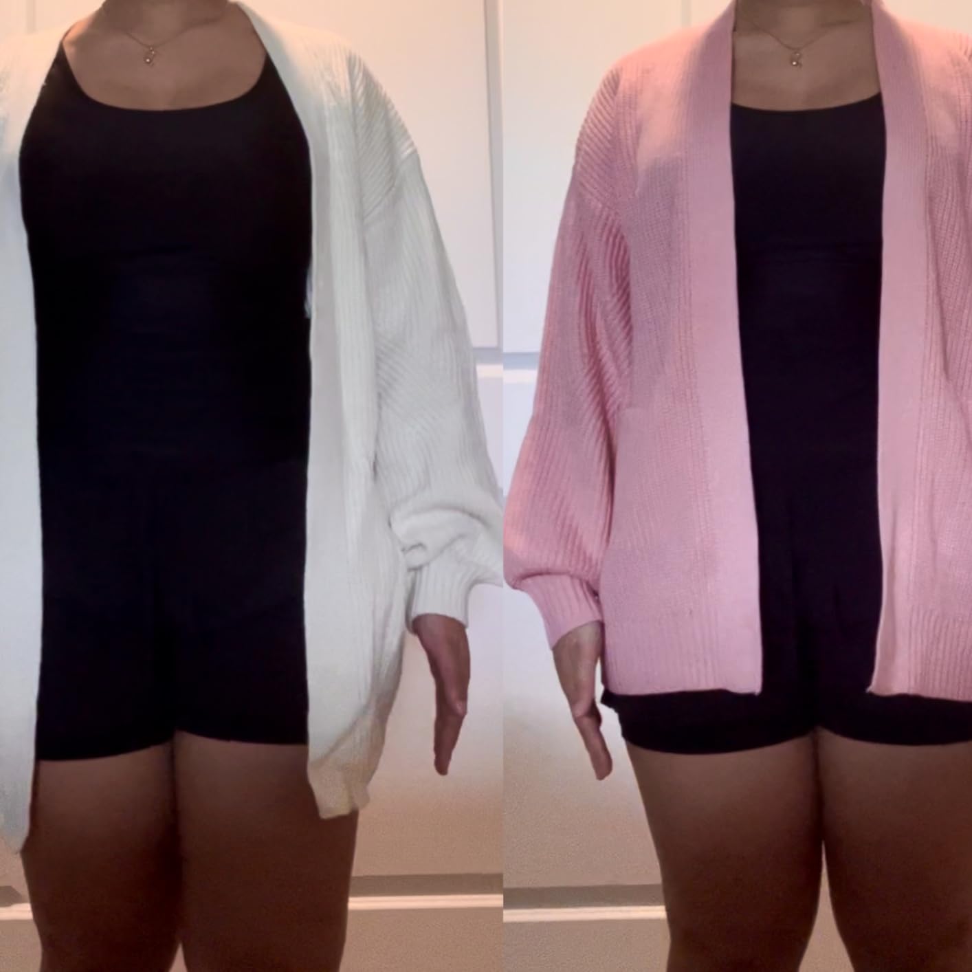 LILLUSORY Oversized Cardigan Sweaters for Women 2026 Fall Fashion Outfits customer photo 1