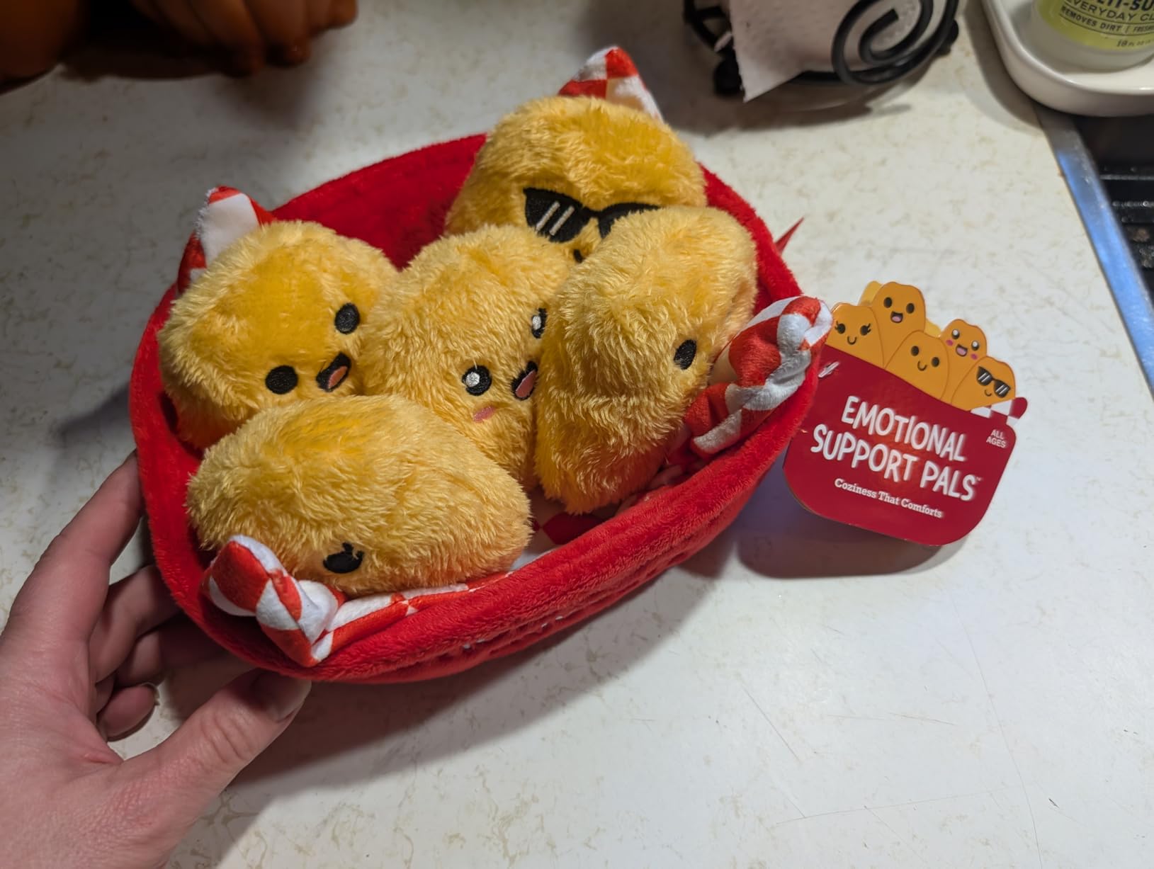 Emotional Support Dumplings by Relatable, Cuddly Stuffed Animals and Toys, Squishy Toys and Plushies, Great Gift Ideas for Loved Ones of All Ages customer photo 2