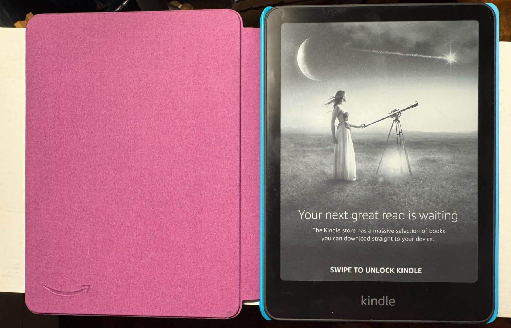 Amazon Kindle Paperwhite Kids 16GB (newest model) - larger 7