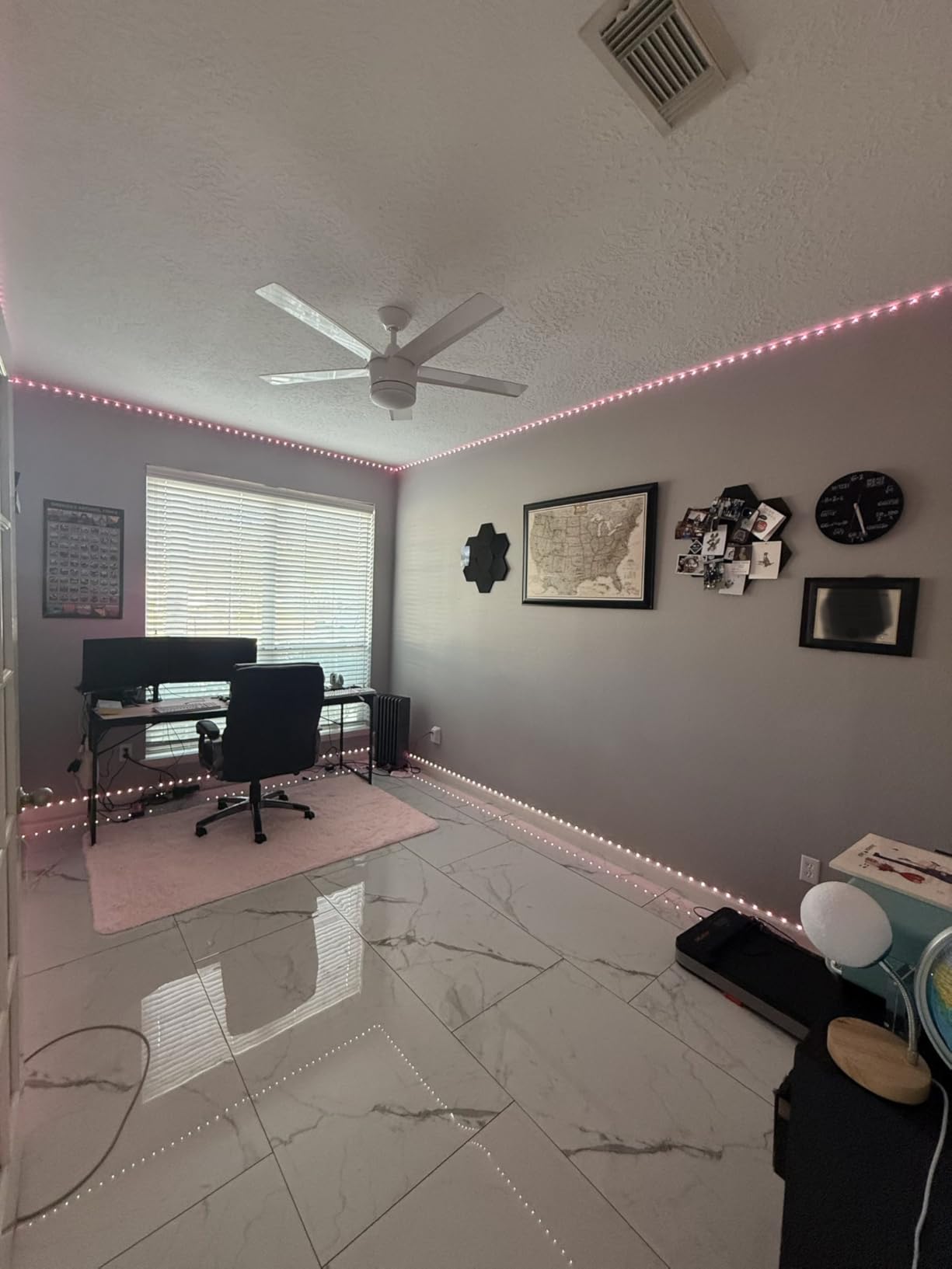 DAYBETTER 100 ft Smart WiFi Led Lights, Led Strip Lights Work with Alexa and Google Assistant, App Voice Remote Control Music Sync Color Changing RGB Strip Lighting for Bedroom Room Decor customer photo 2
