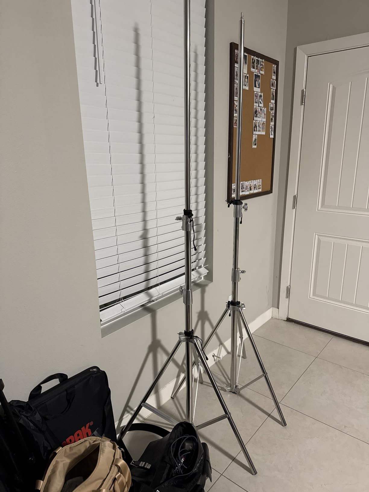 9.2x10Ft Stainless Steel Photo Backdrop Stand Heavy Duty Adjustable | Back Drop Stand Background Support System Kit for Photography, Parties, Weddings, Events Decoration with Clamps and Carry Bag customer photo 1