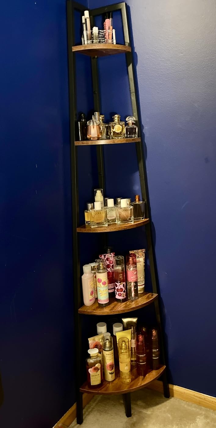 Yoobure 5-Tier Corner Shelf Stand- 67.5
