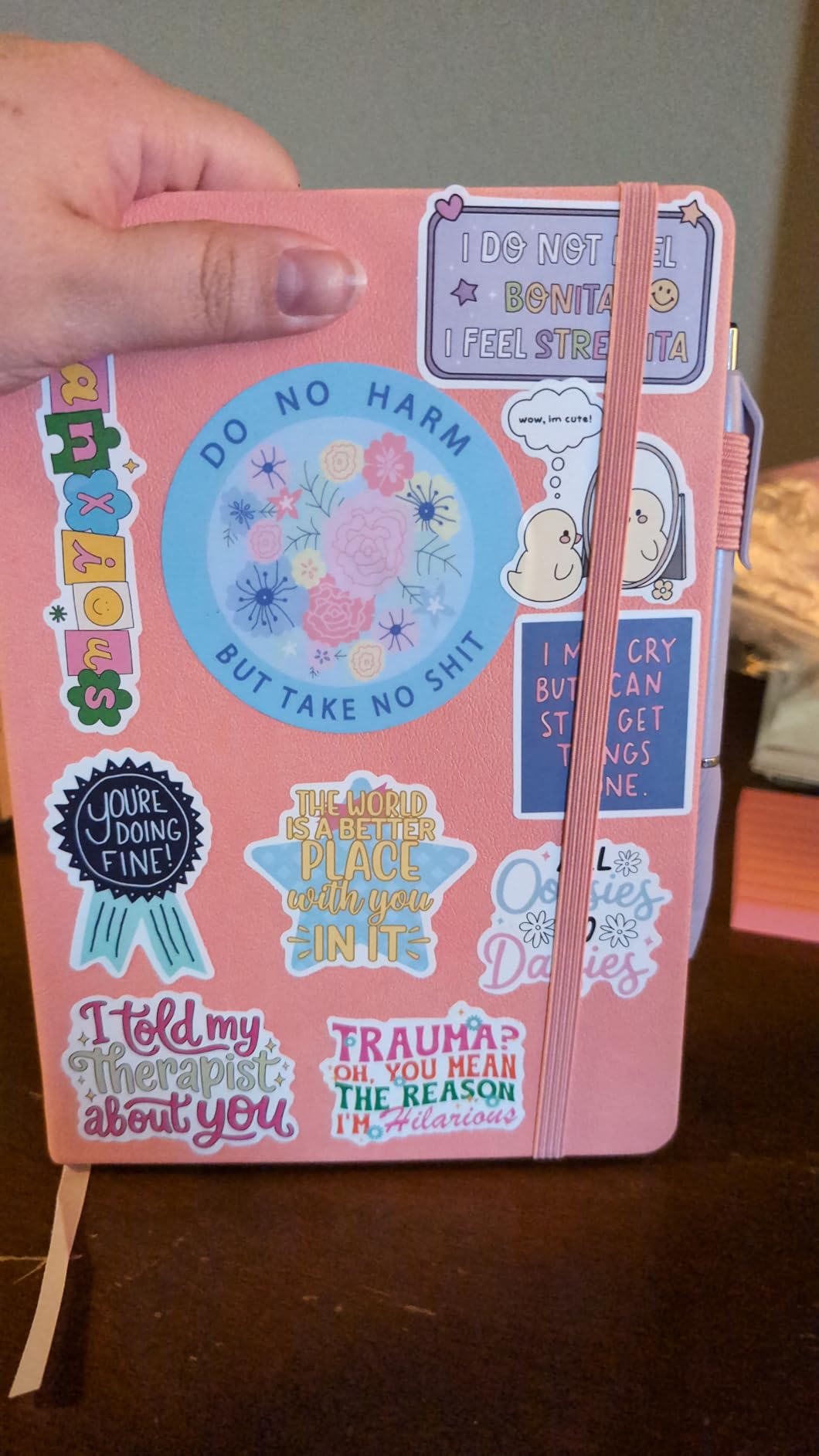 Clever Fox 4 Minute Journal, Guided Daily Habit Tracker Lavender | 5.8